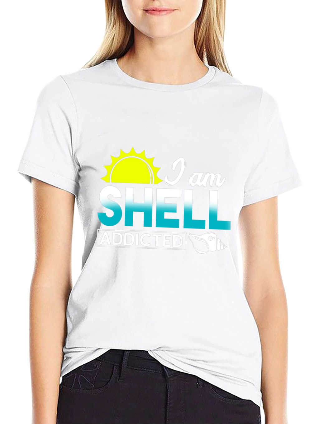 I Am Shell Addicted Graphic Tee