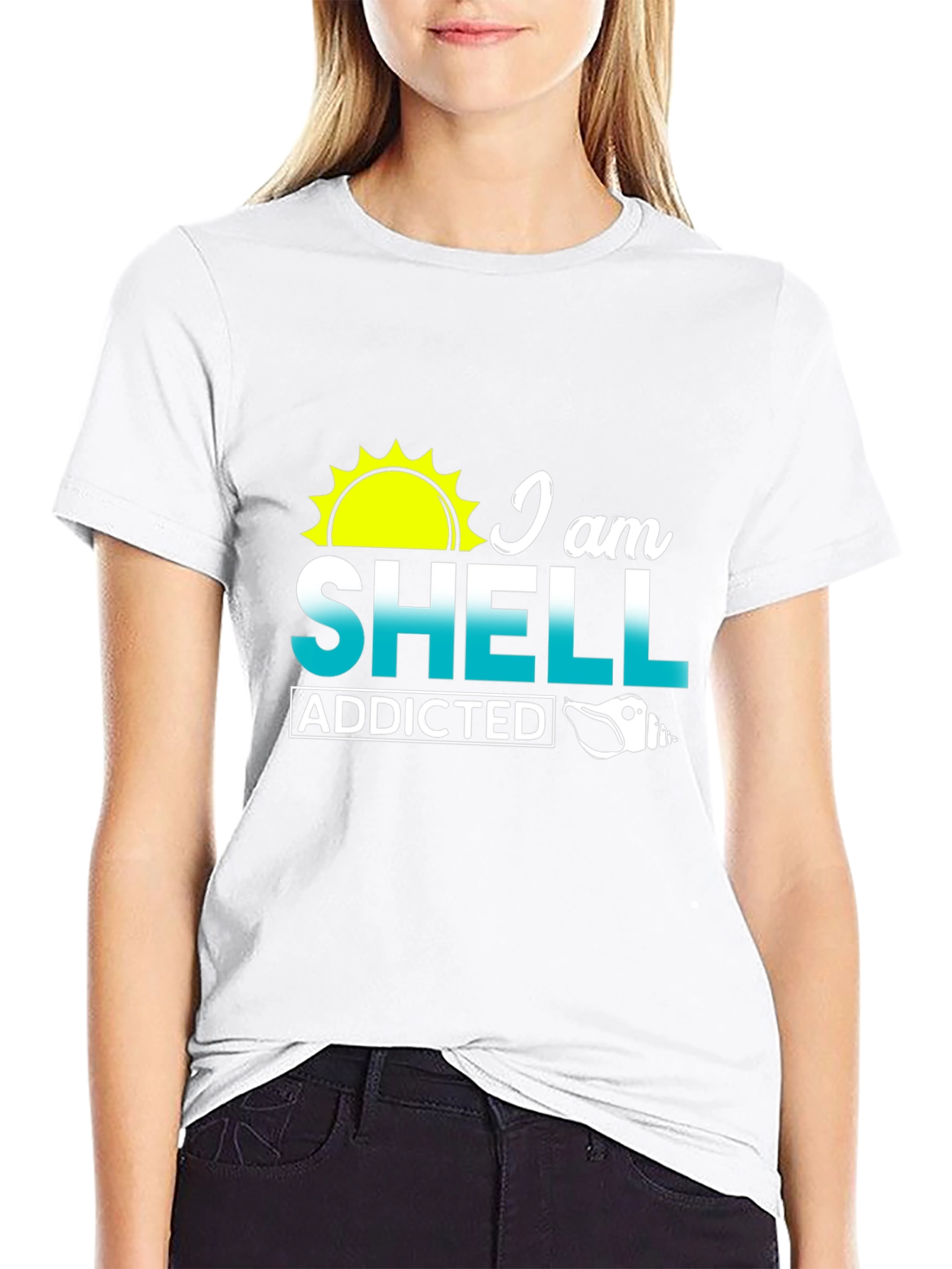 I Am Shell Addicted Graphic Tee