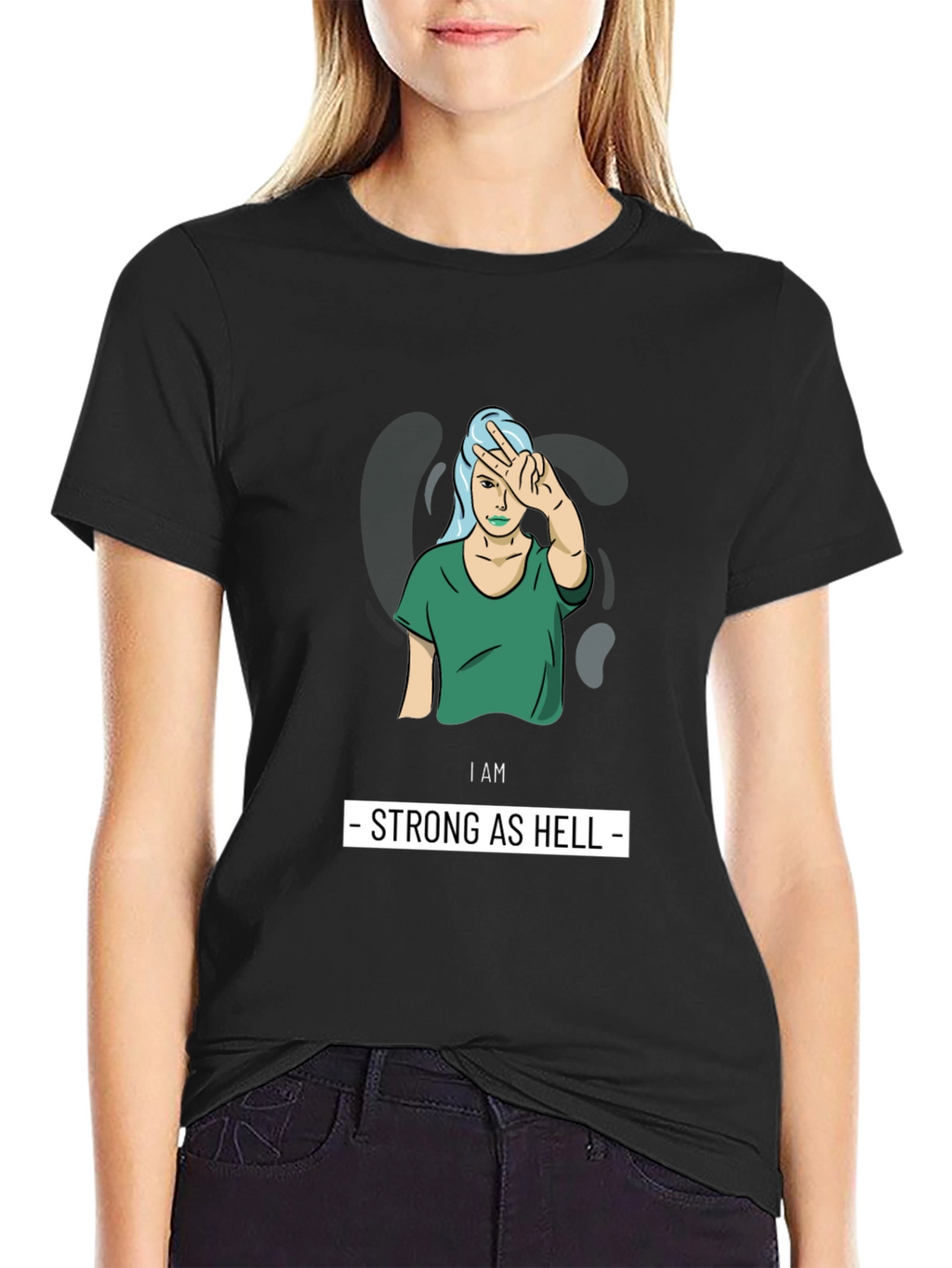 I Am Strong As Hell Graphic Tee