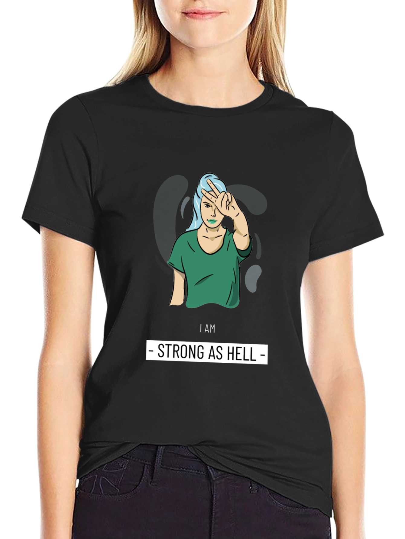 I Am Strong As Hell Graphic Tee