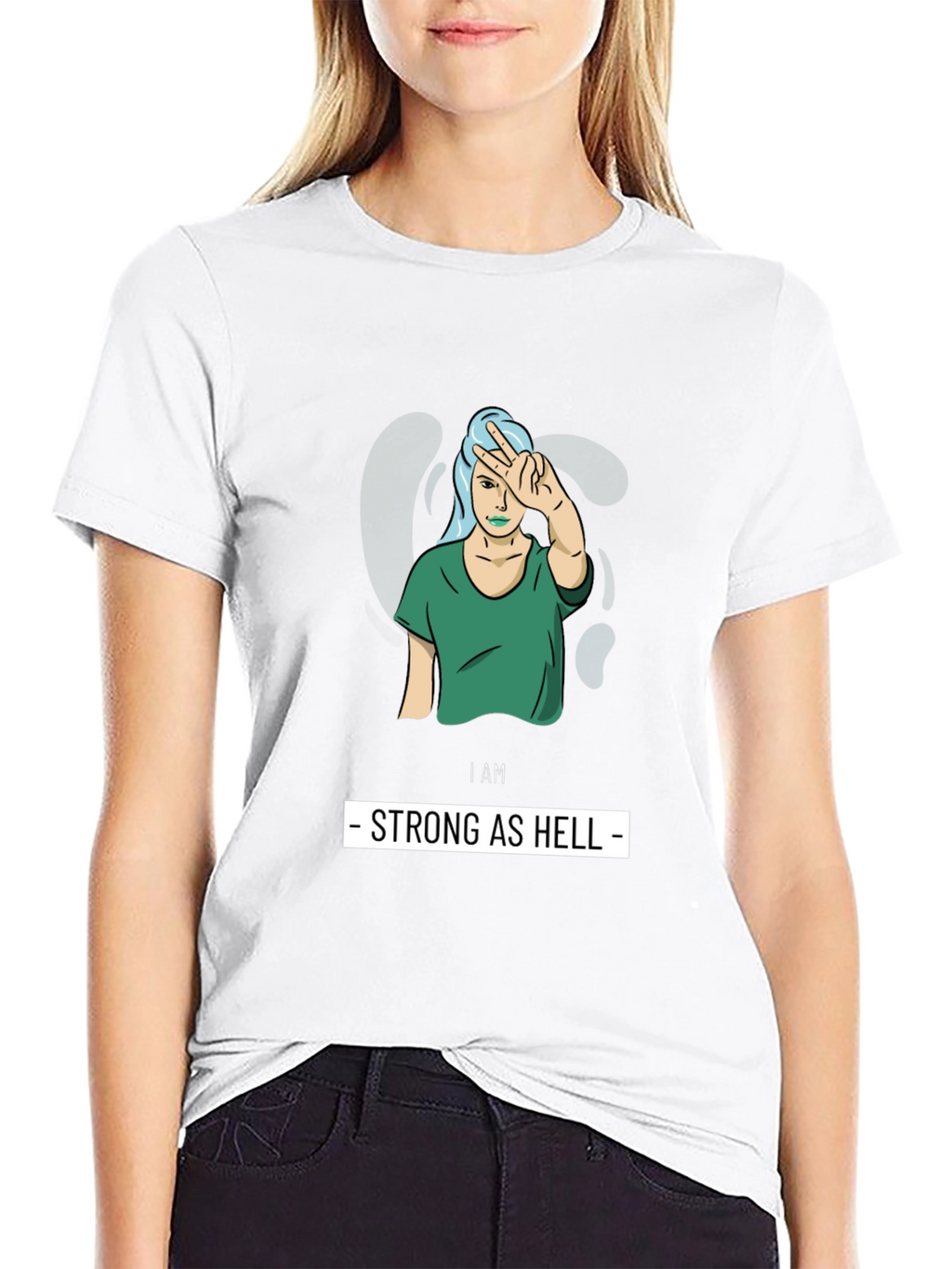 I Am Strong As Hell Graphic Tee