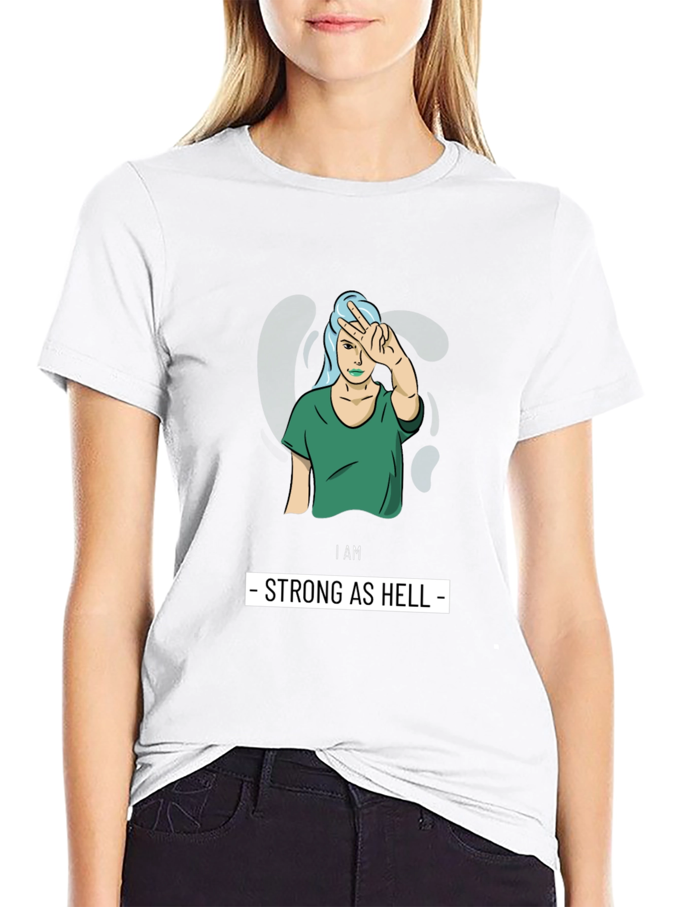 I Am Strong As Hell Graphic Tee