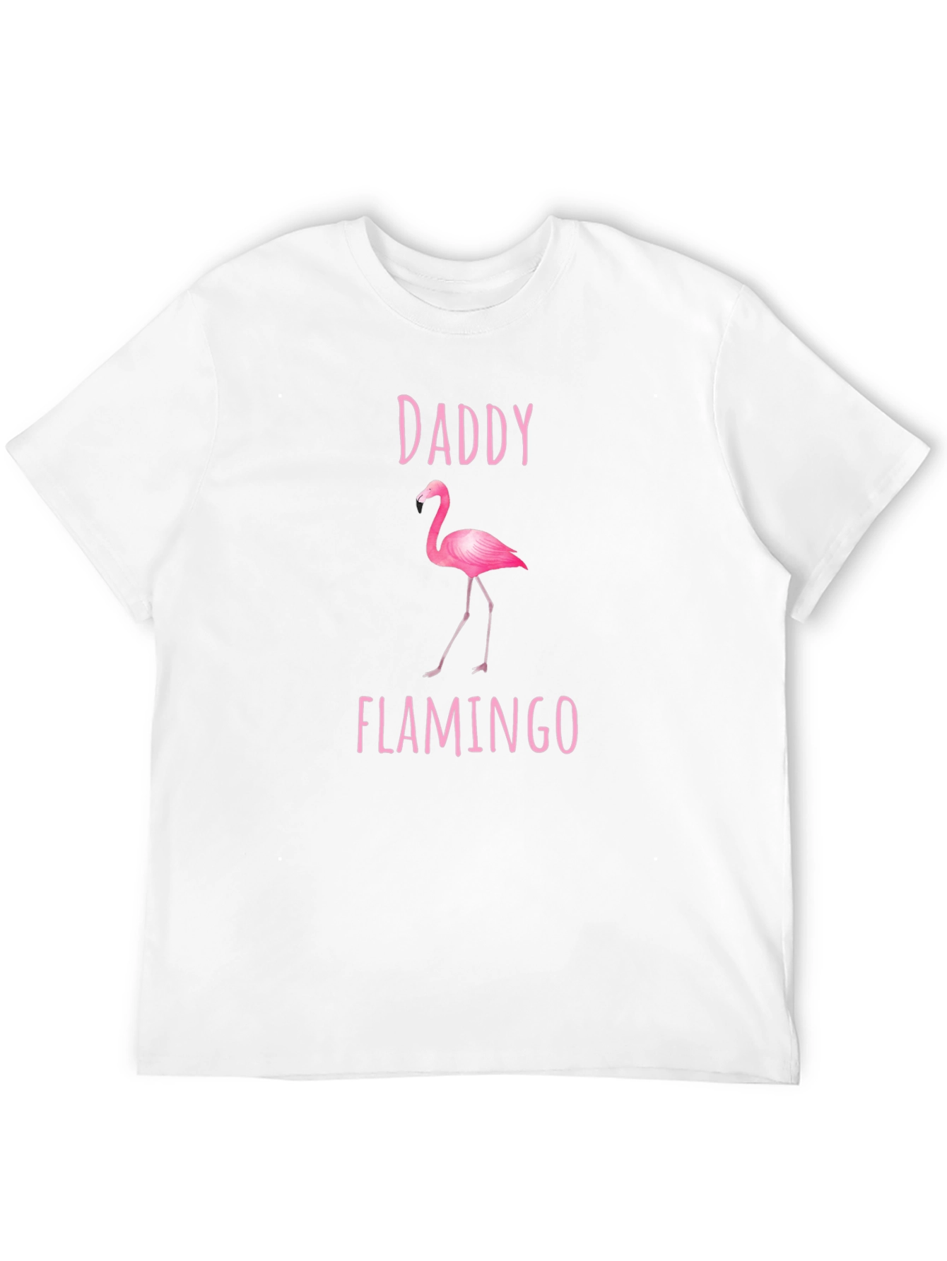 Daddy Flamingo T-Shirt - Funny Dad Gift