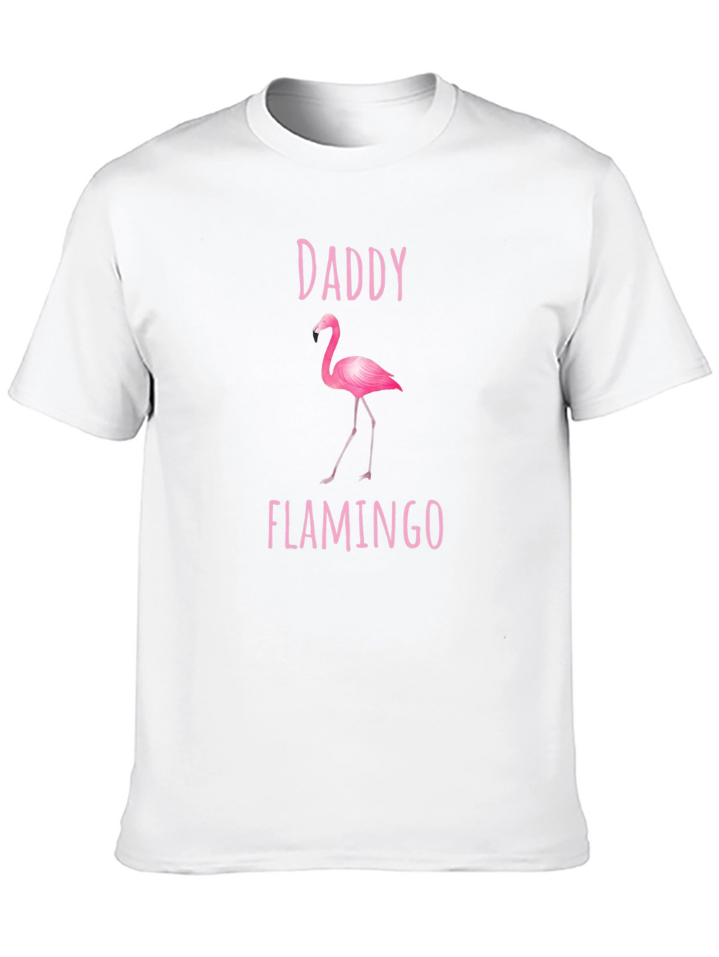 Daddy Flamingo T-Shirt - Funny Dad Gift