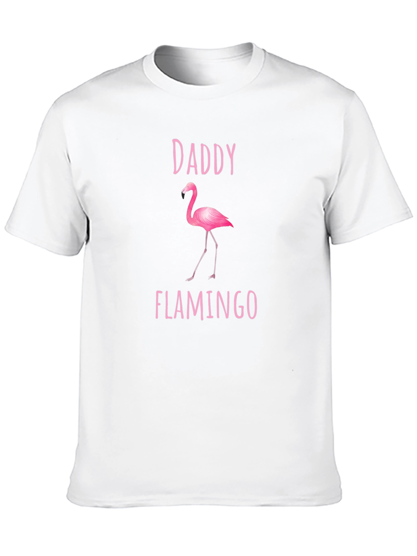 Daddy Flamingo T-Shirt - Funny Dad Gift