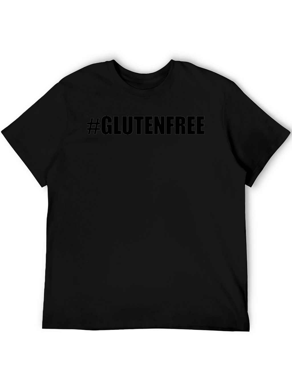 Gluten Free Black T-Shirt