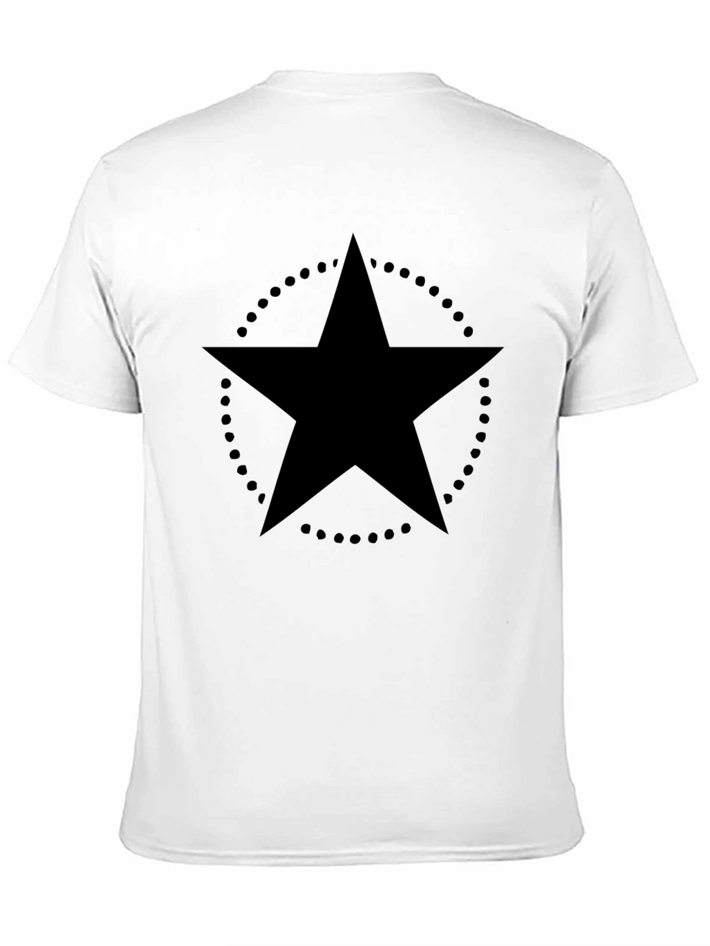 Bold Star Graphic Black T-Shirt