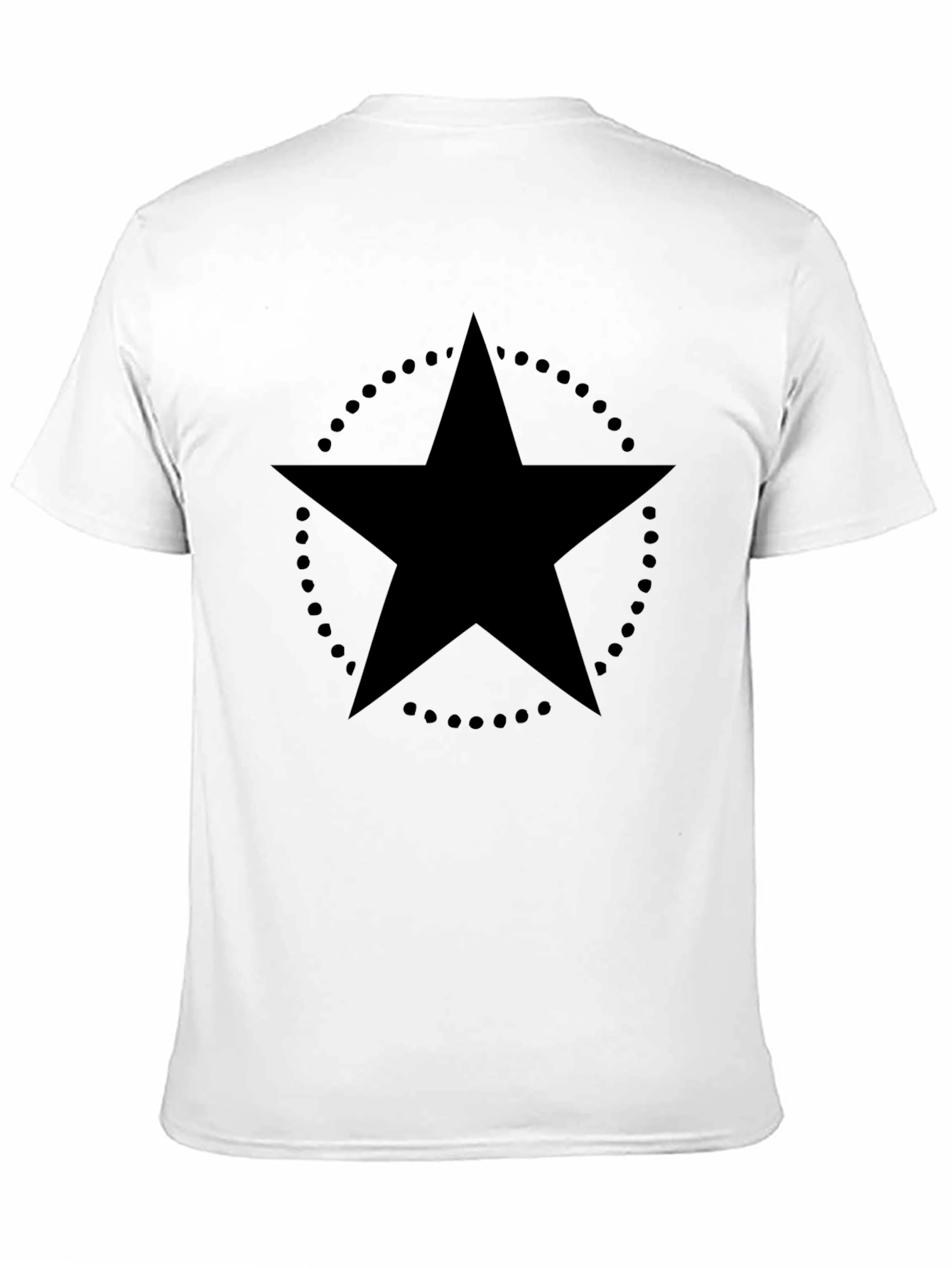 Bold Star Graphic Black T-Shirt
