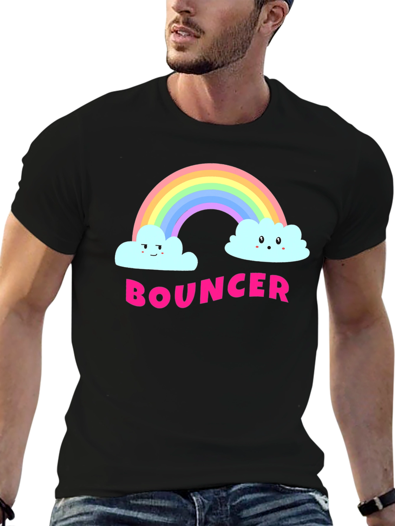 Bouncer Rainbow Graphic Tee