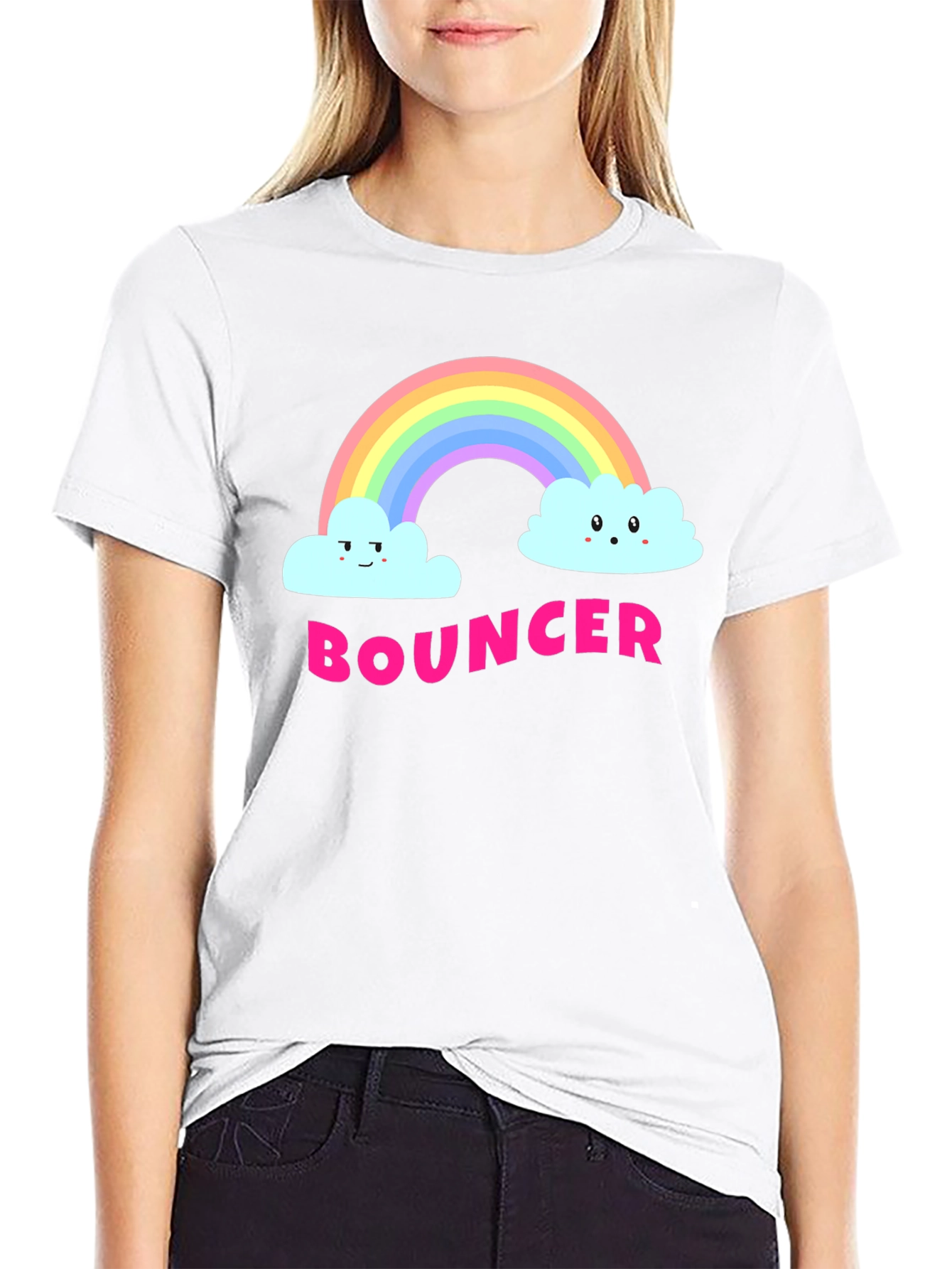 Bouncer Rainbow Graphic Tee