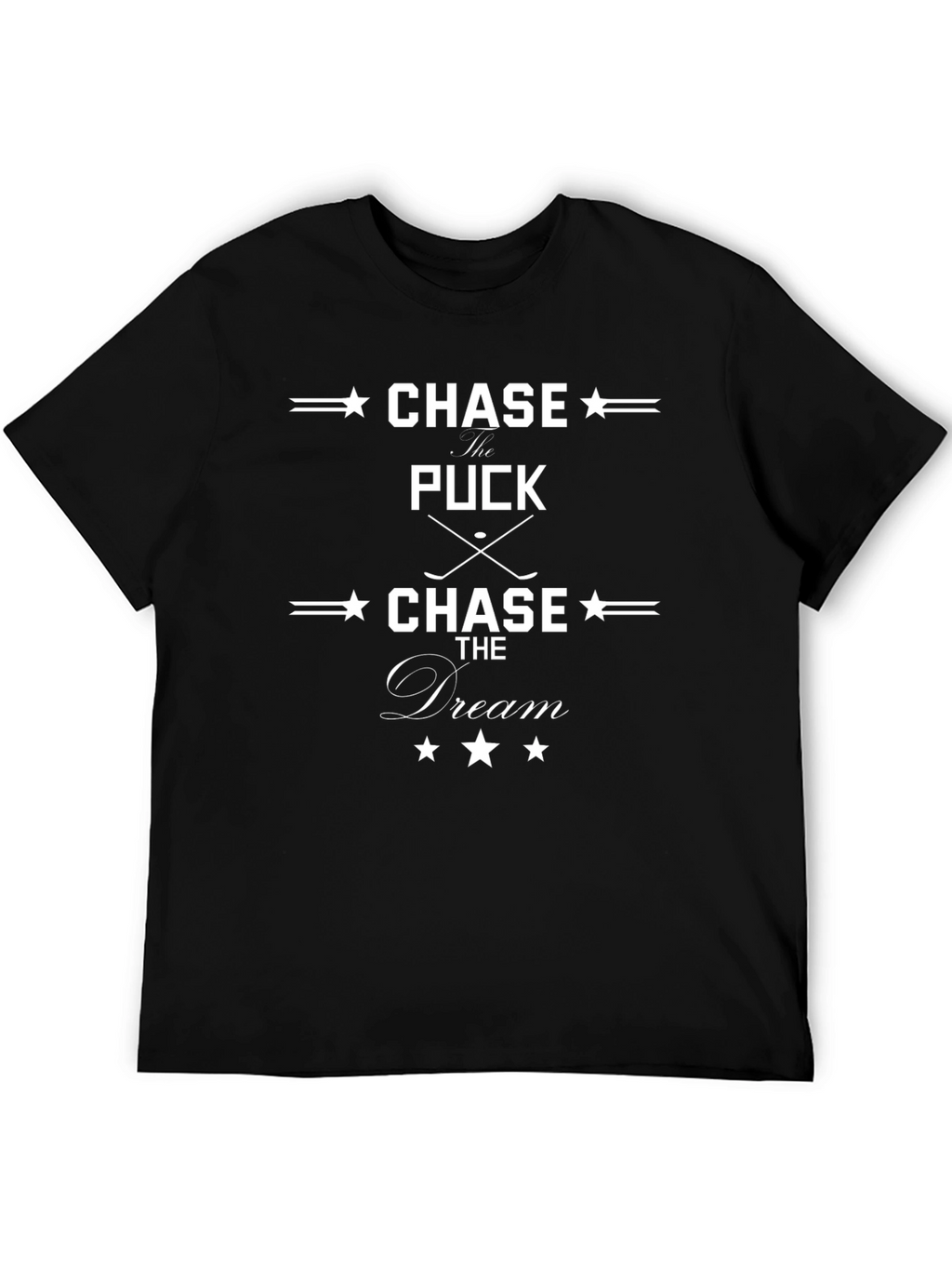 Chase the Puck Dream Graphic T-Shirt