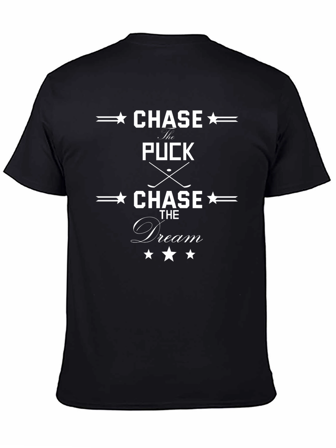 Chase the Puck Dream Graphic T-Shirt