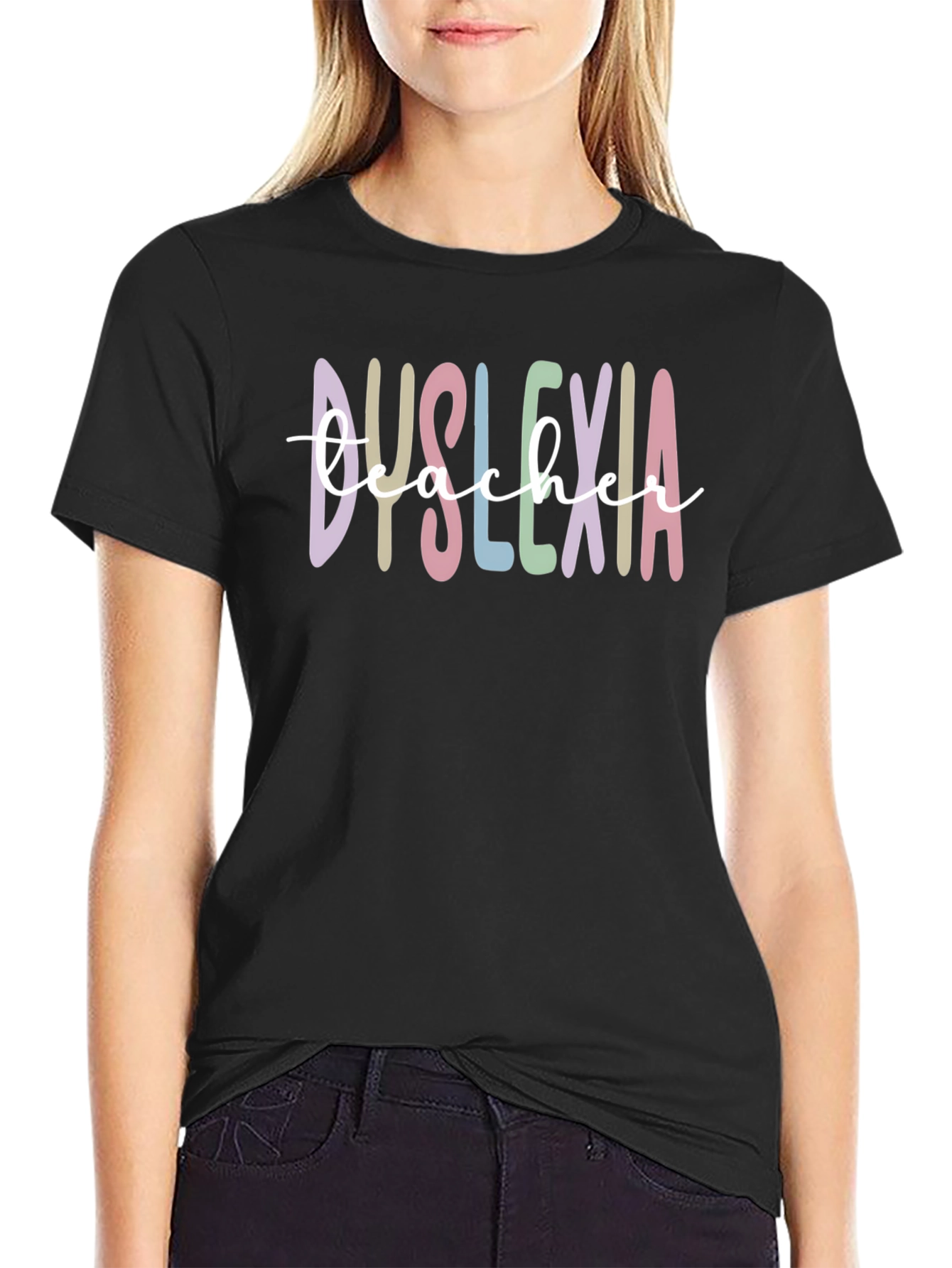 Dyslexia Teacher Graphic Tee