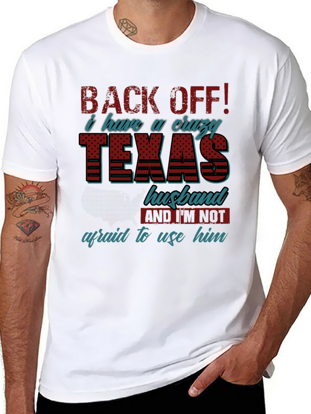 Crazy Texas Husband T-Shirt