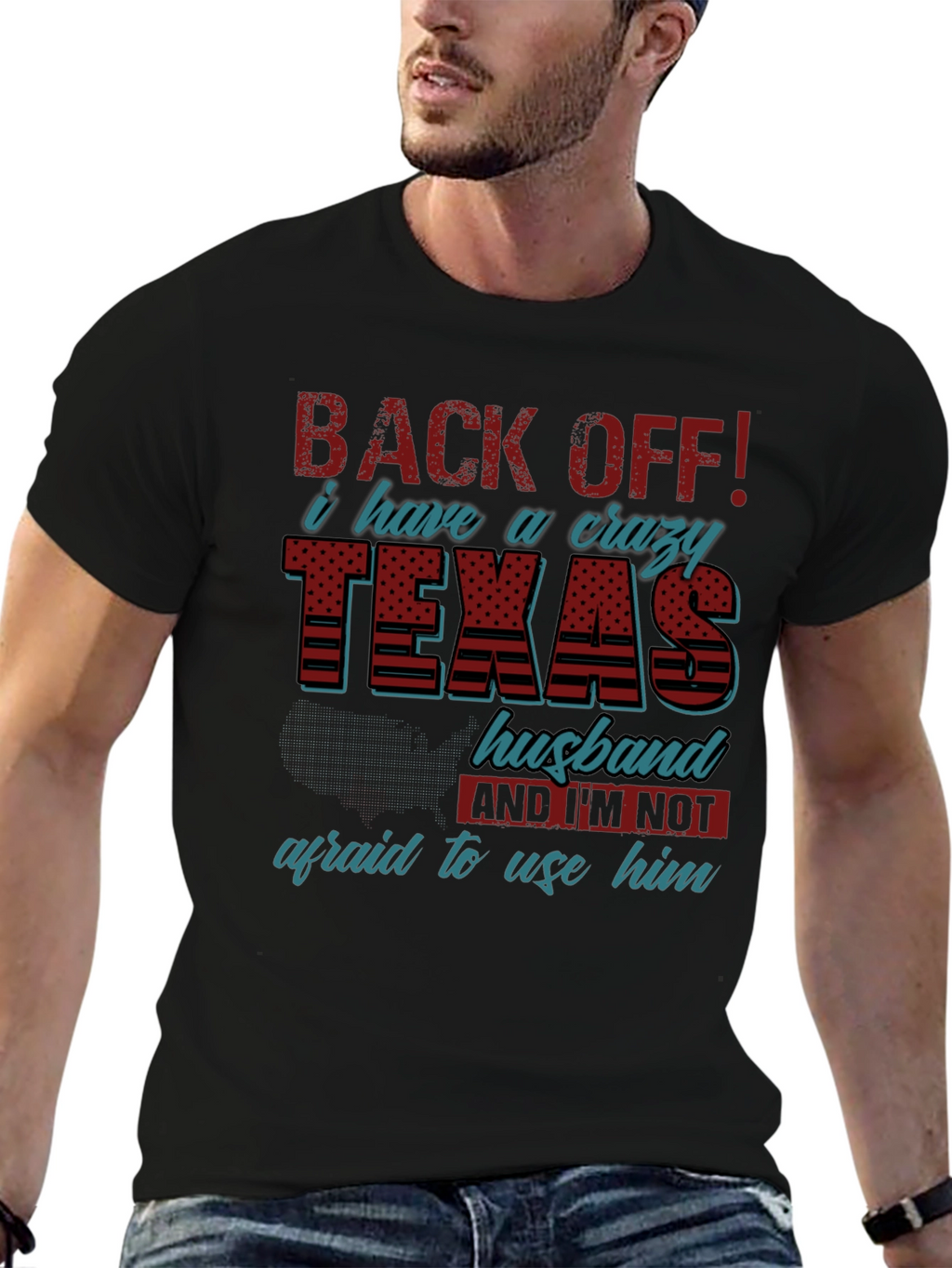 Crazy Texas Husband T-Shirt
