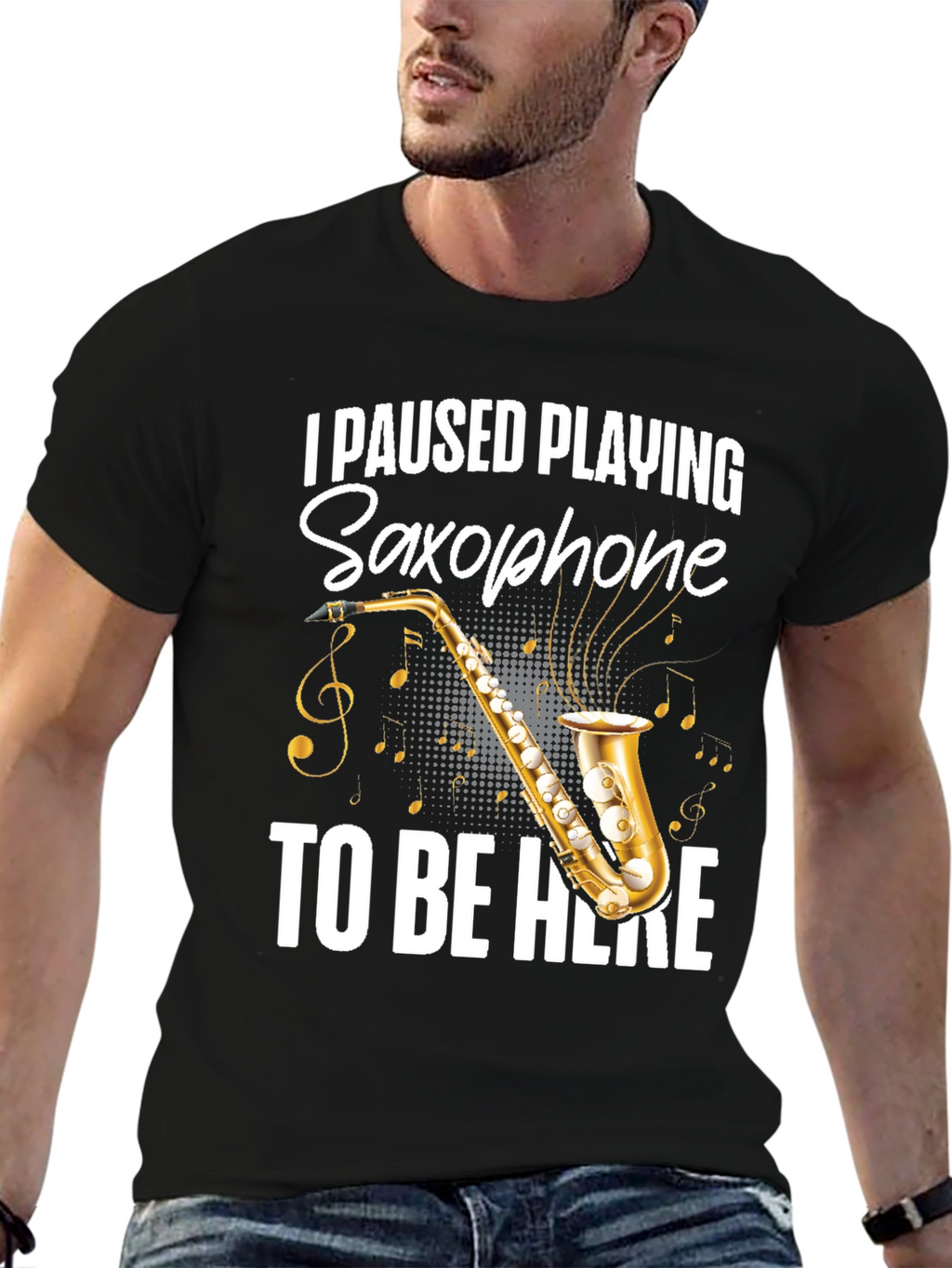 I Paused Playing Saxophone T-Shirt