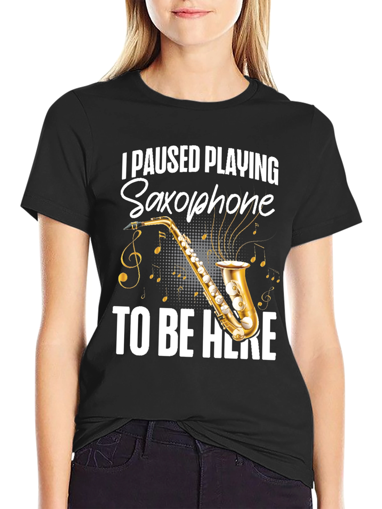 I Paused Playing Saxophone T-Shirt