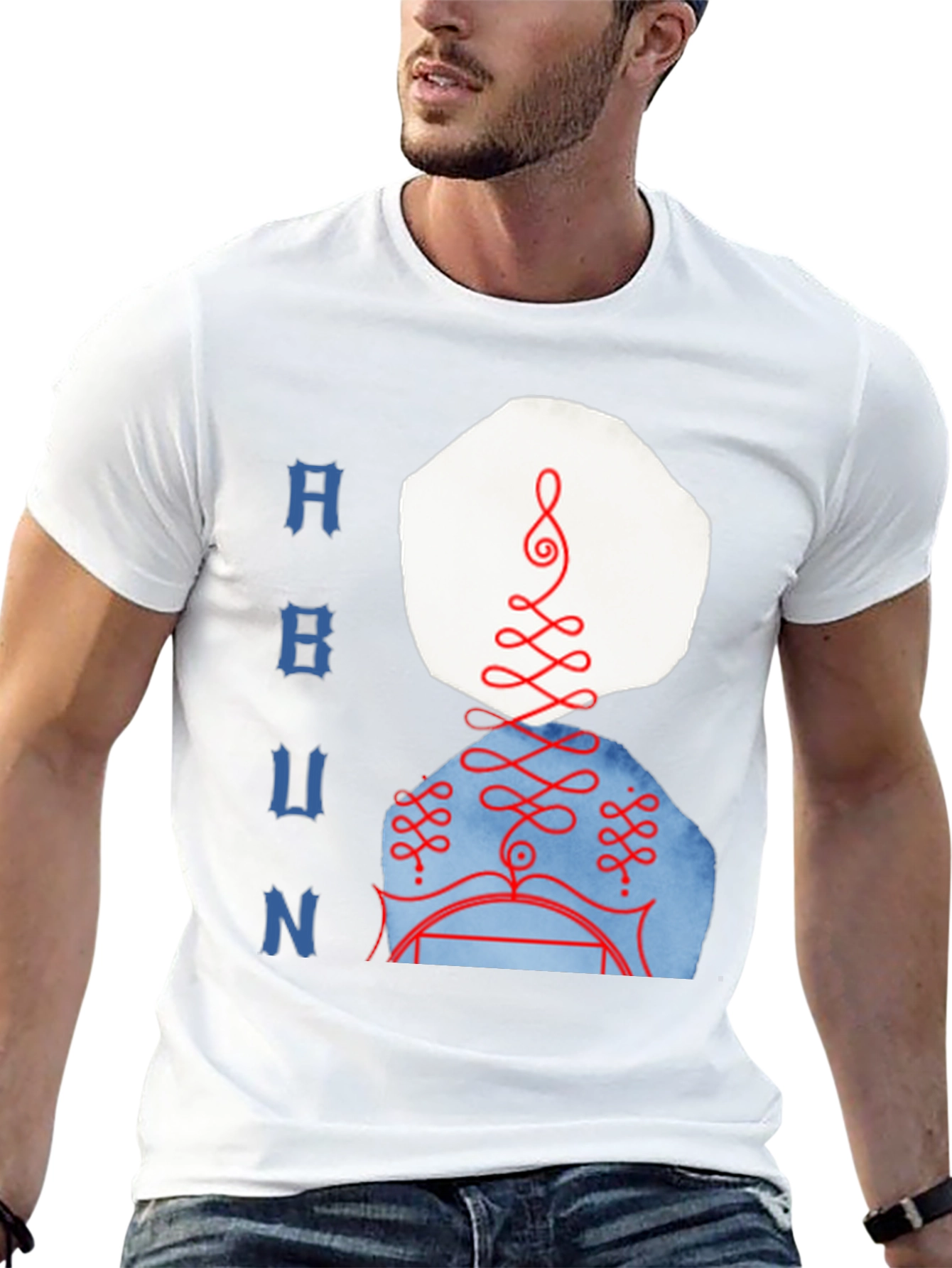 Abstract Graphic Print T-Shirt