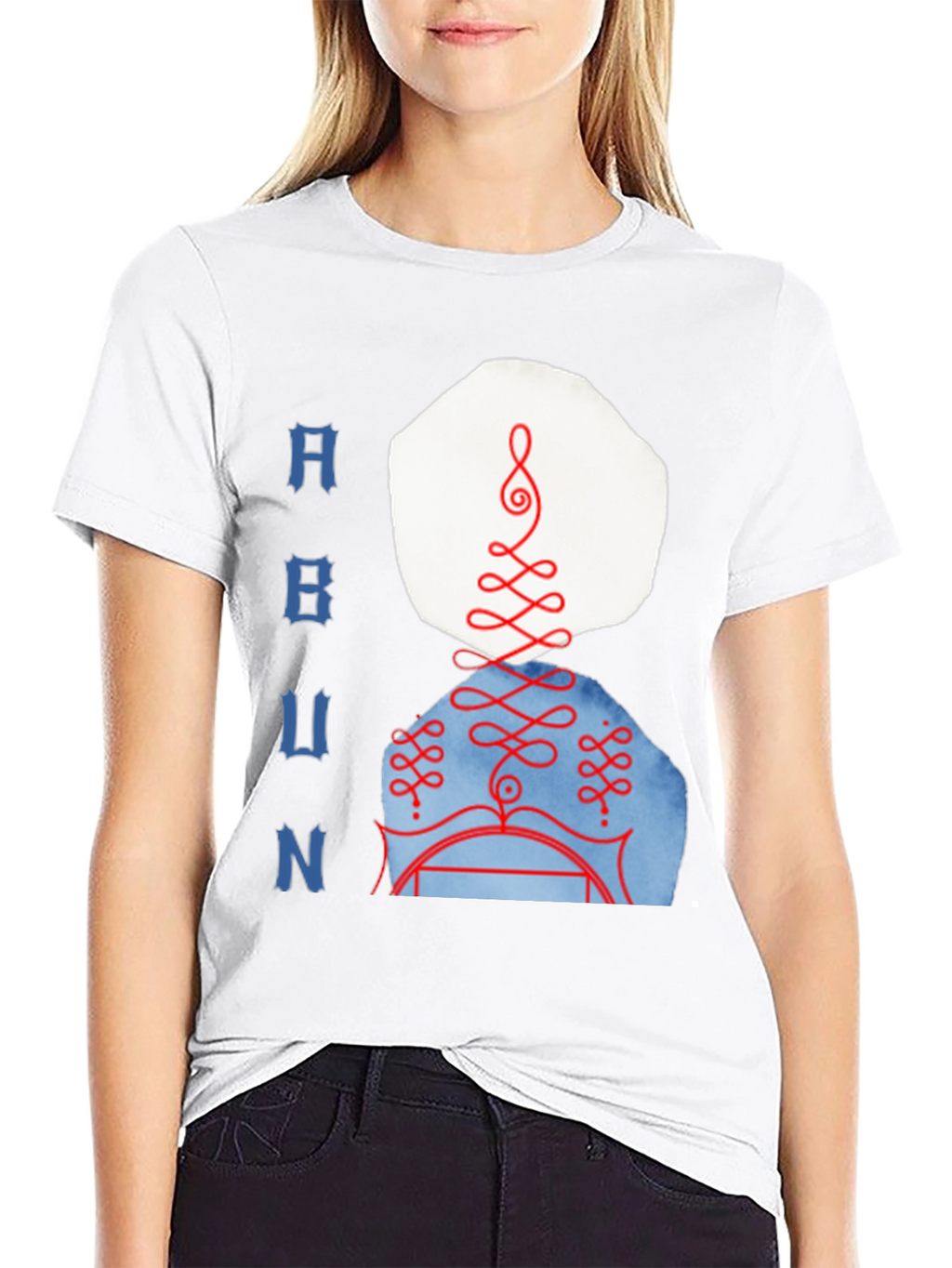 Abstract Graphic Print T-Shirt