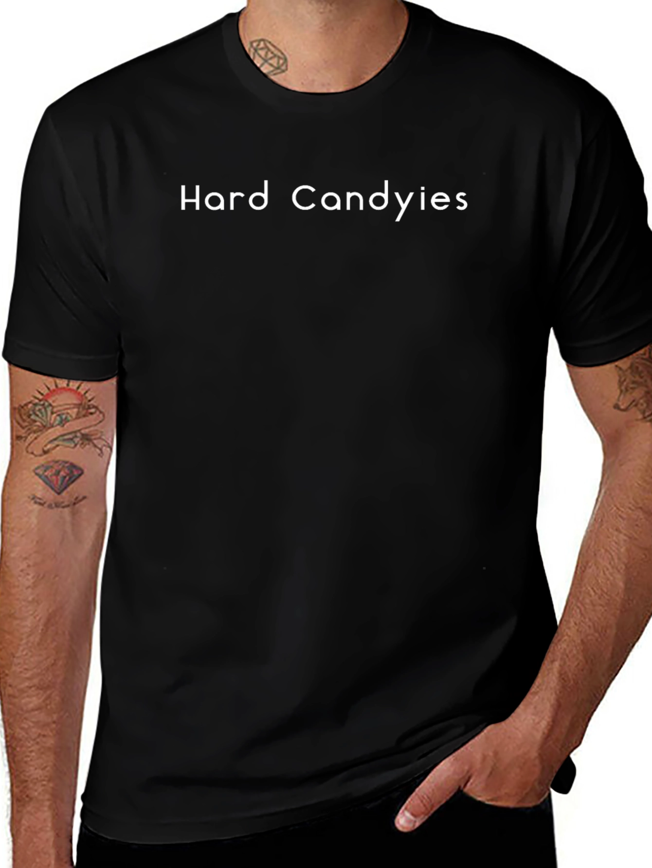 Hard Candyies T-Shirt - Classic Black Tee