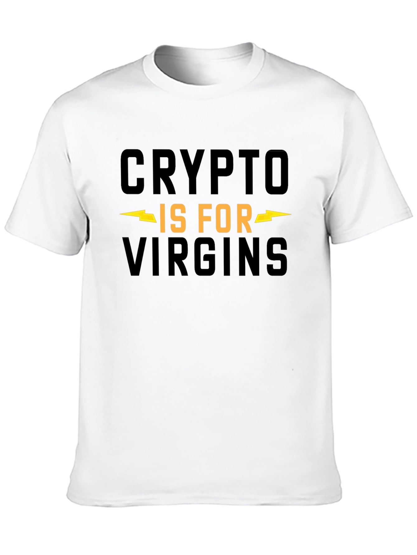 Crypto is For Virgins Graphic Tee
