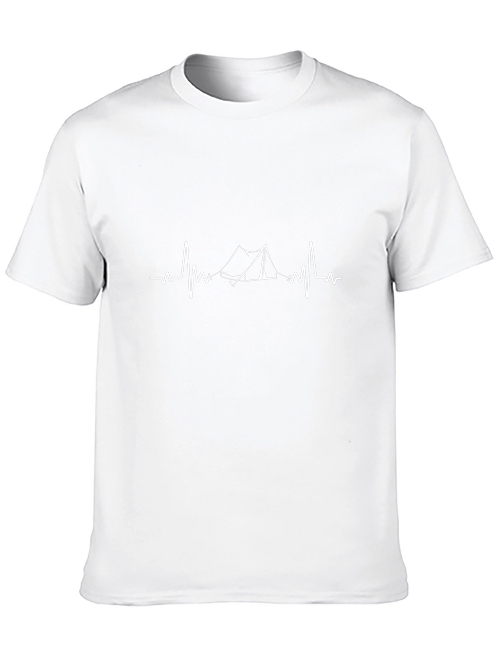 Camping Heartbeat Tee - Adventure Awaits!