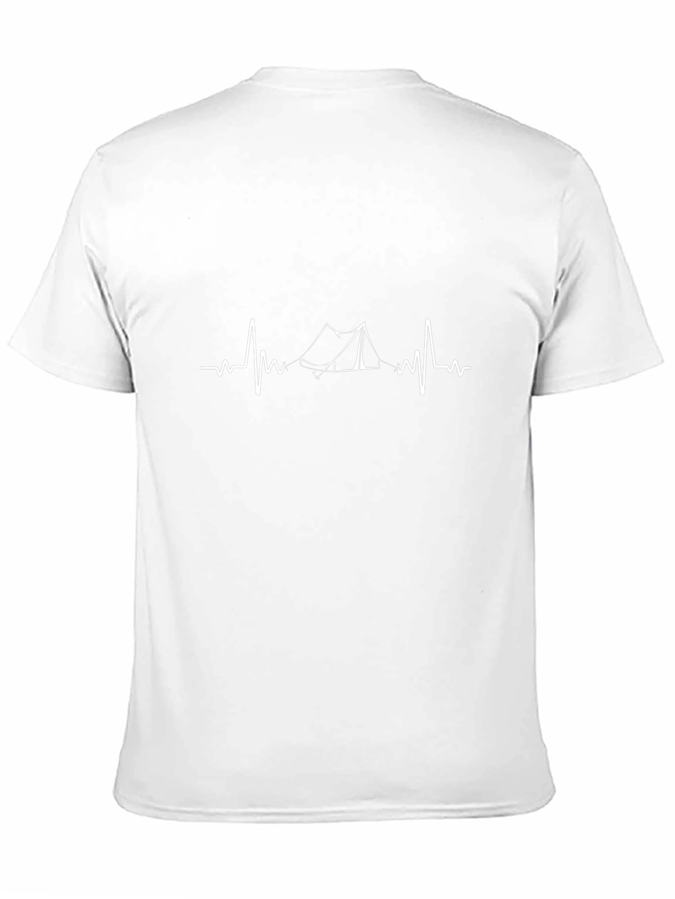 Camping Heartbeat Tee - Adventure Awaits!