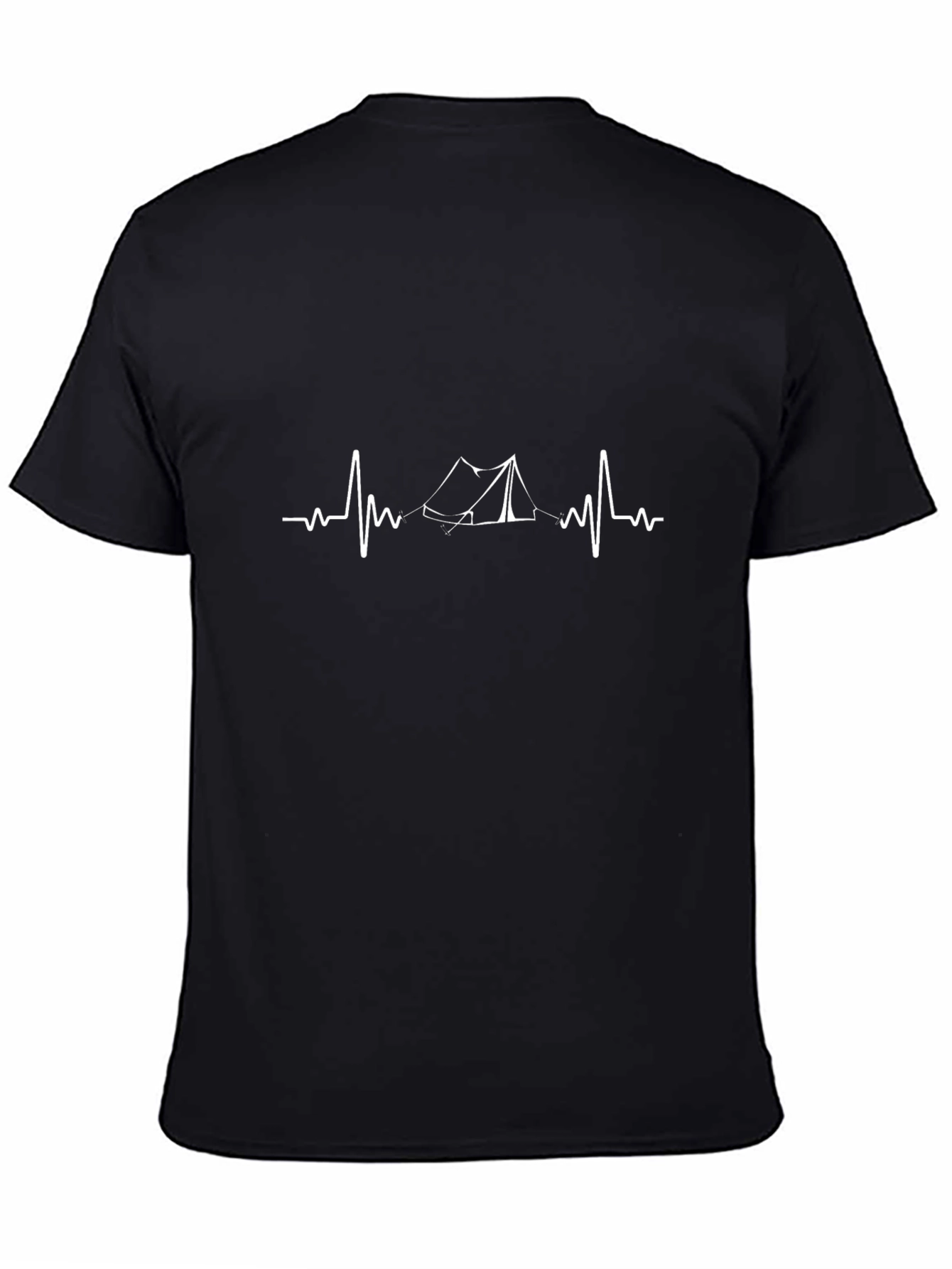 Camping Heartbeat Tee - Adventure Awaits!