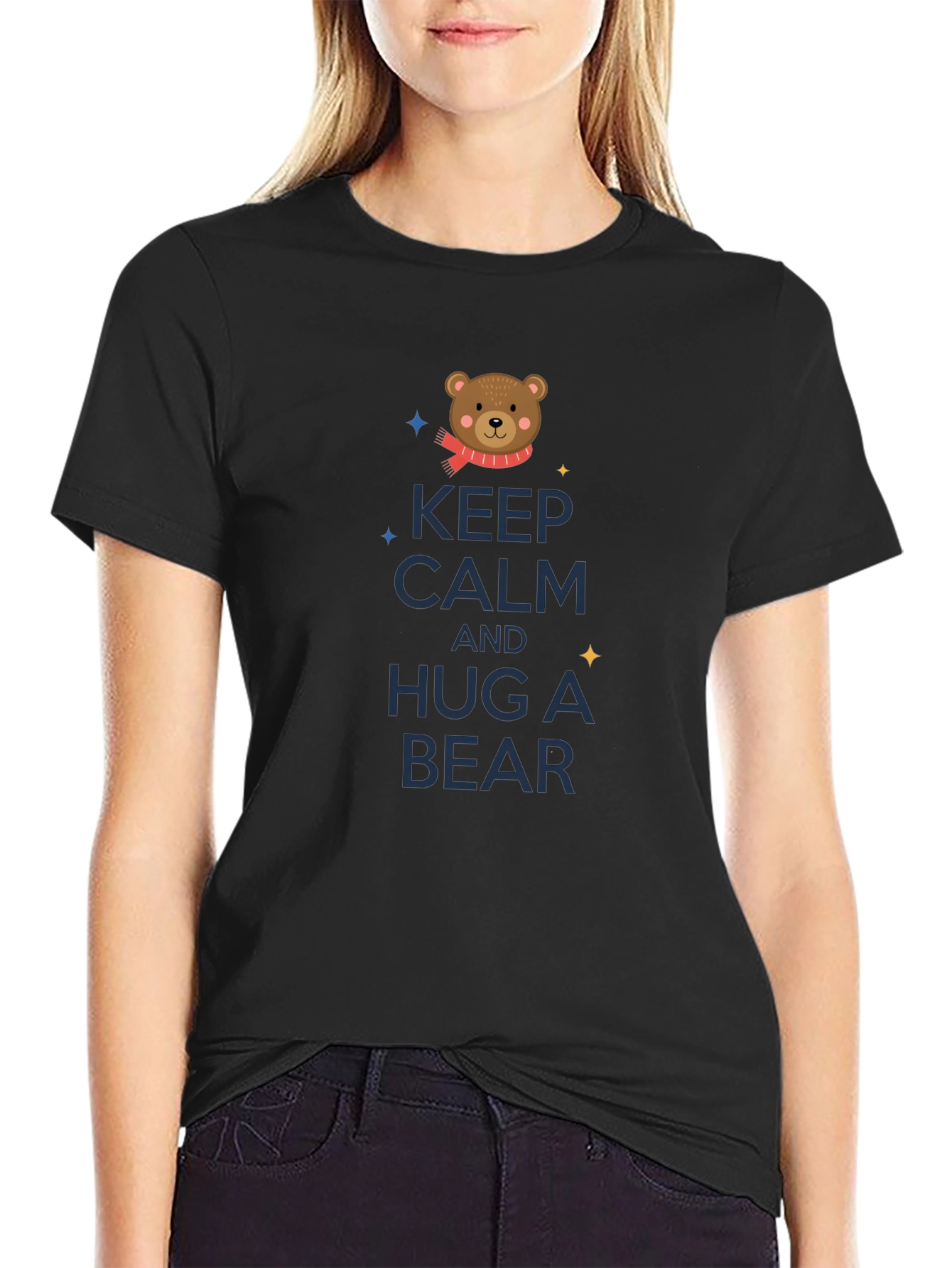 Keep Calm and Hug A Bear T-Shirt