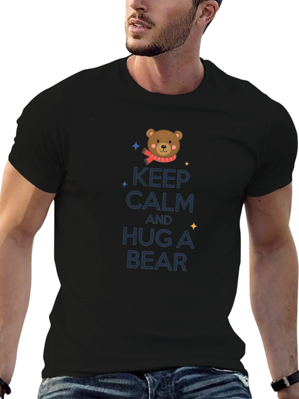 Keep Calm and Hug A Bear T-Shirt