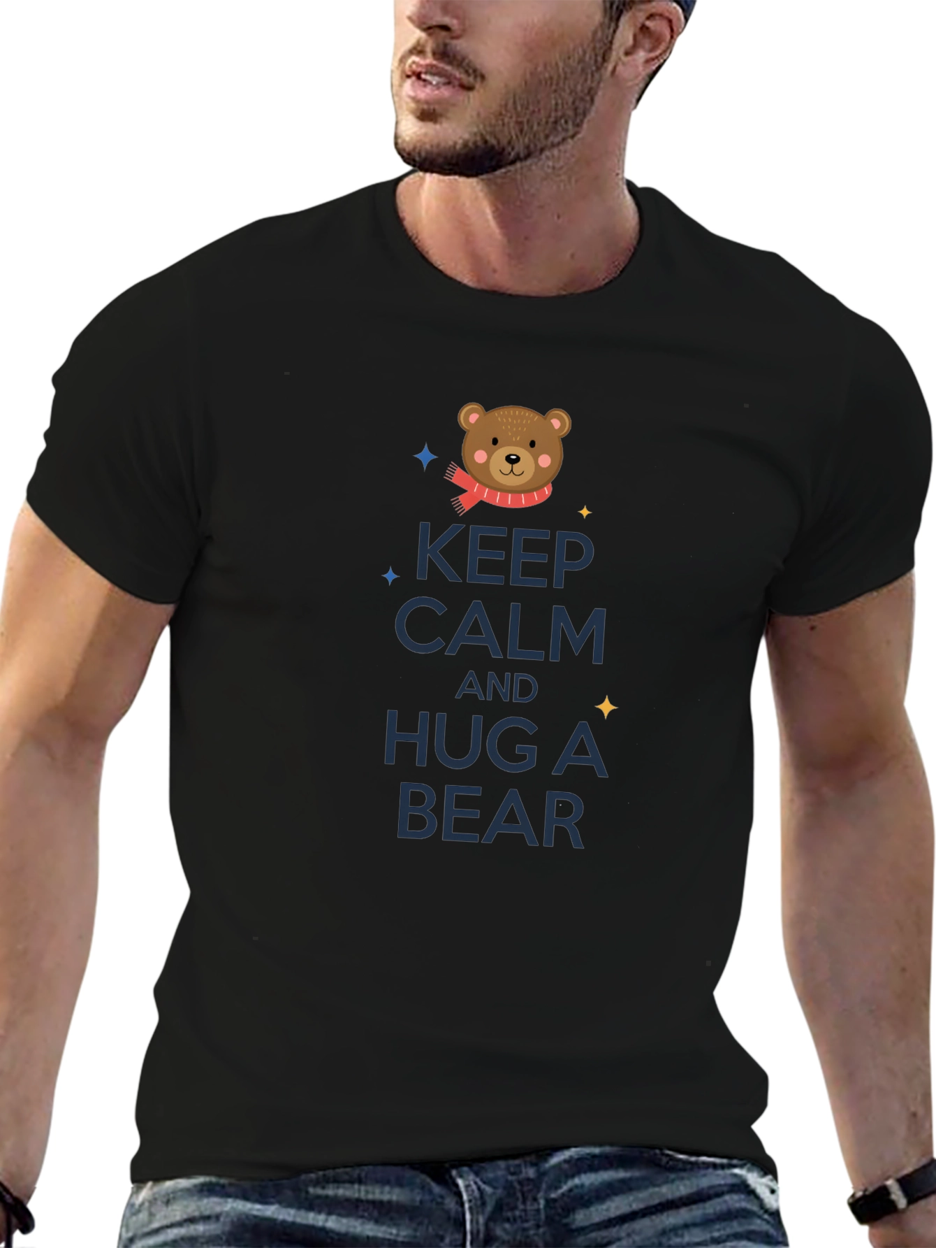 Keep Calm and Hug A Bear T-Shirt