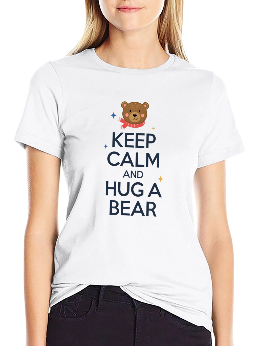 Keep Calm and Hug A Bear T-Shirt