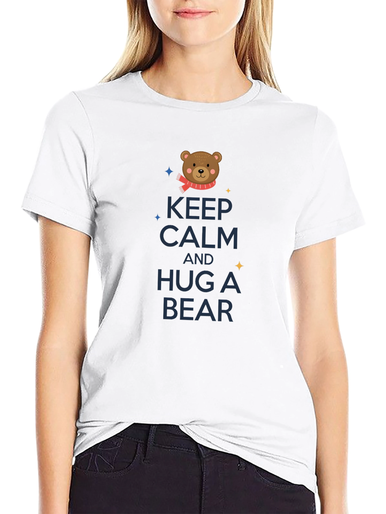 Keep Calm and Hug A Bear T-Shirt