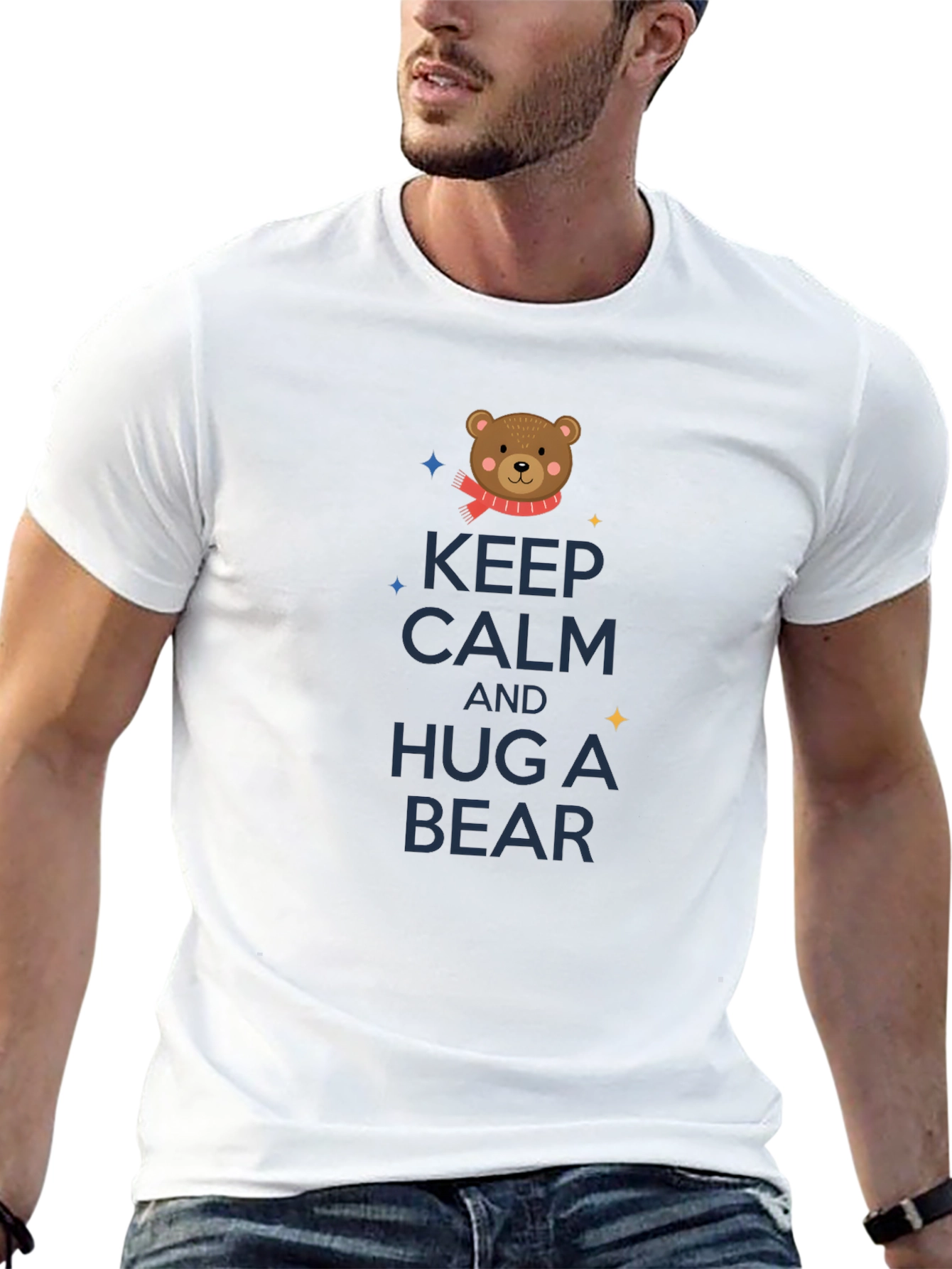 Keep Calm and Hug A Bear T-Shirt