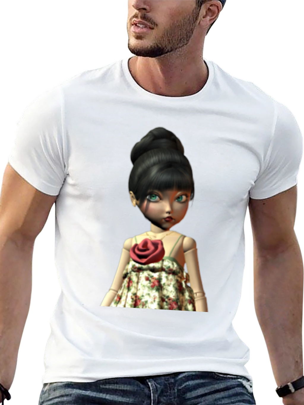 Doll Graphic T-Shirt - Unique Design