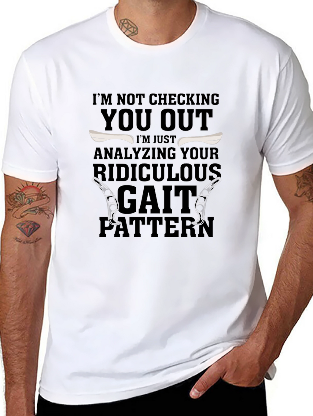 Funny Gait Pattern T-Shirt