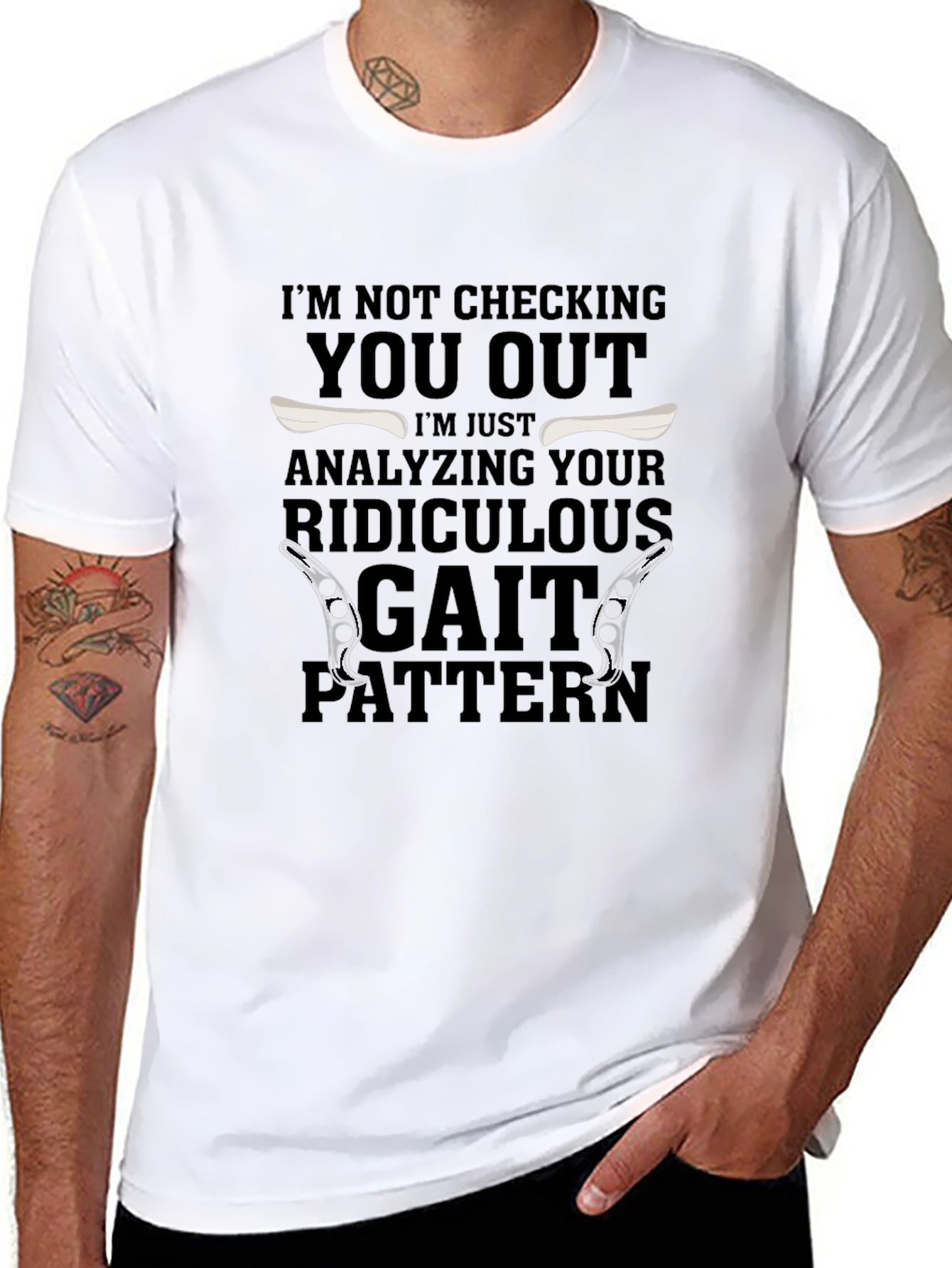 Funny Gait Pattern T-Shirt