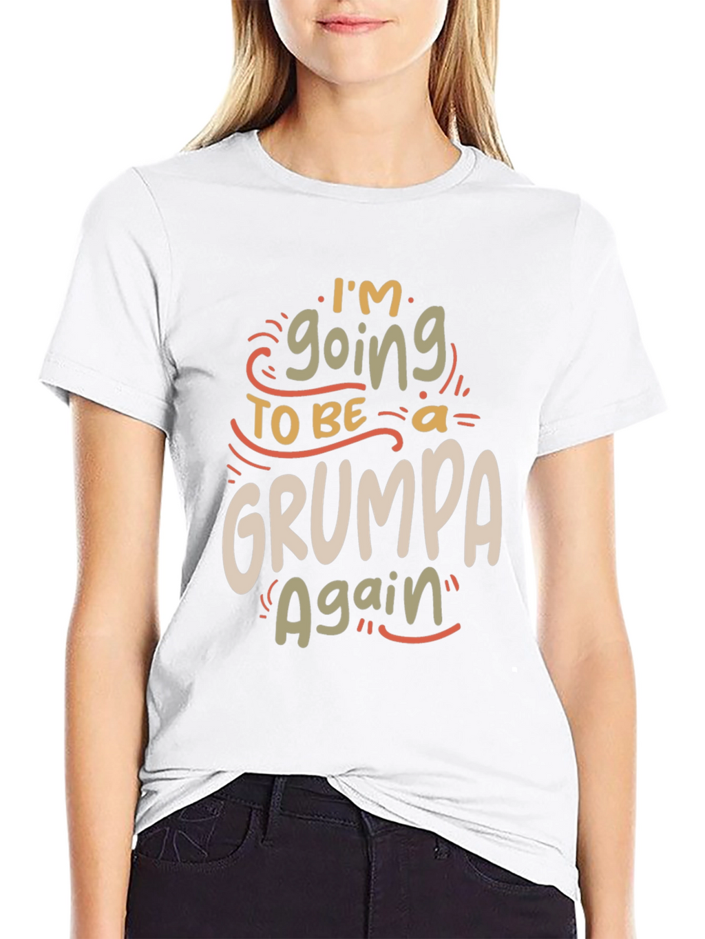Grumpa Again Funny Graphic T-Shirt