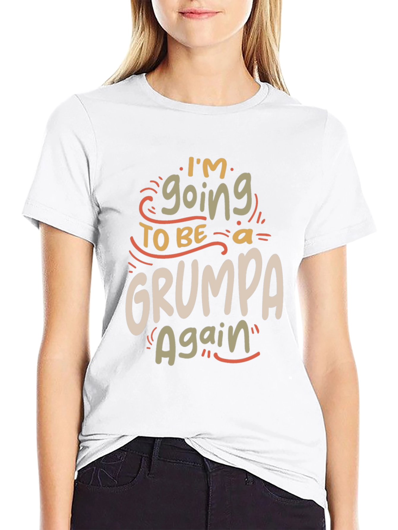 Grumpa Again Funny Graphic T-Shirt