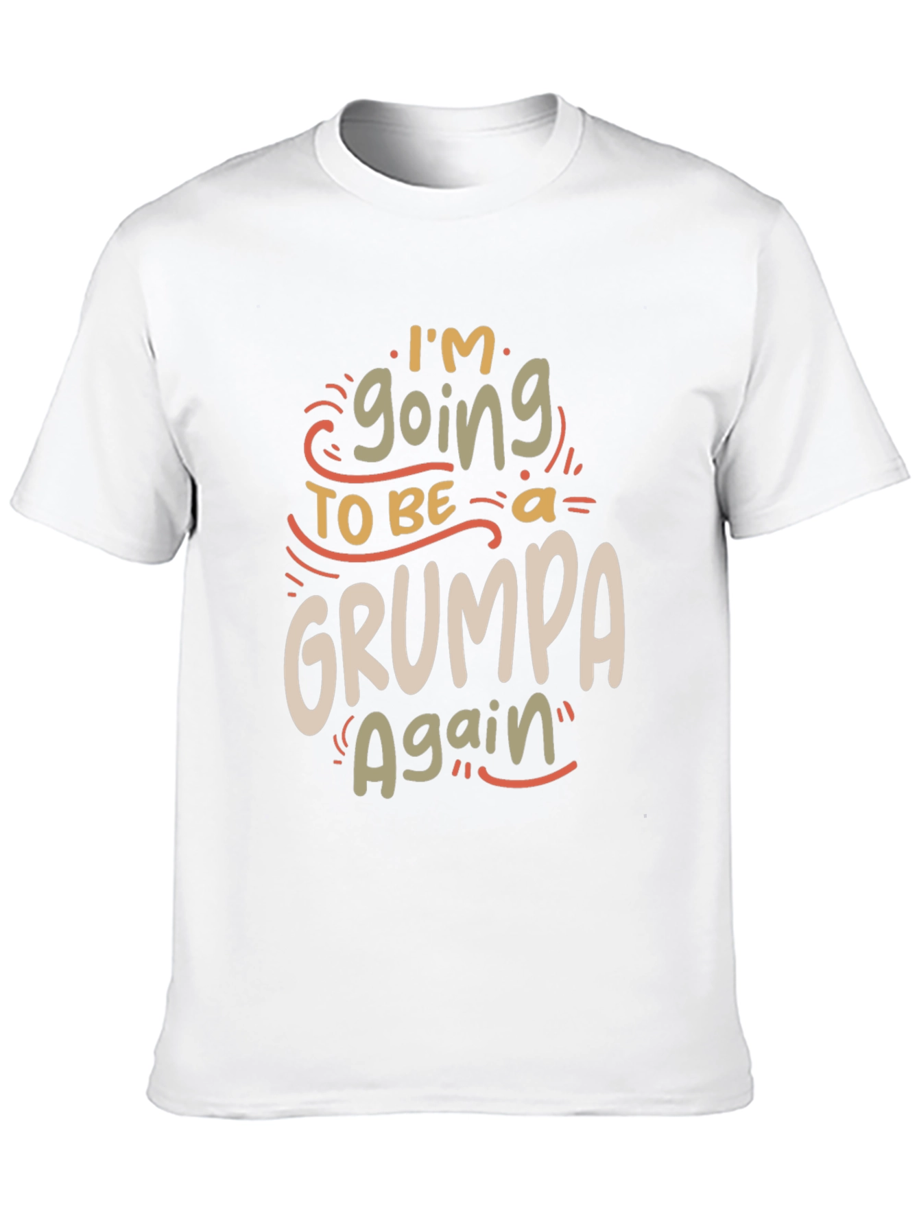 Grumpa Again Funny Graphic T-Shirt