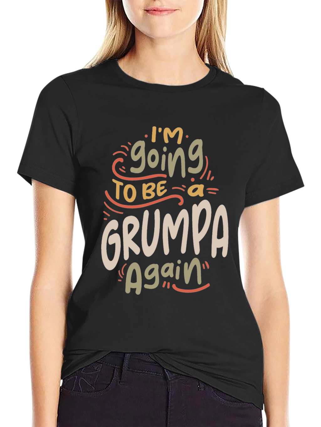 Grumpa Again Funny Graphic T-Shirt