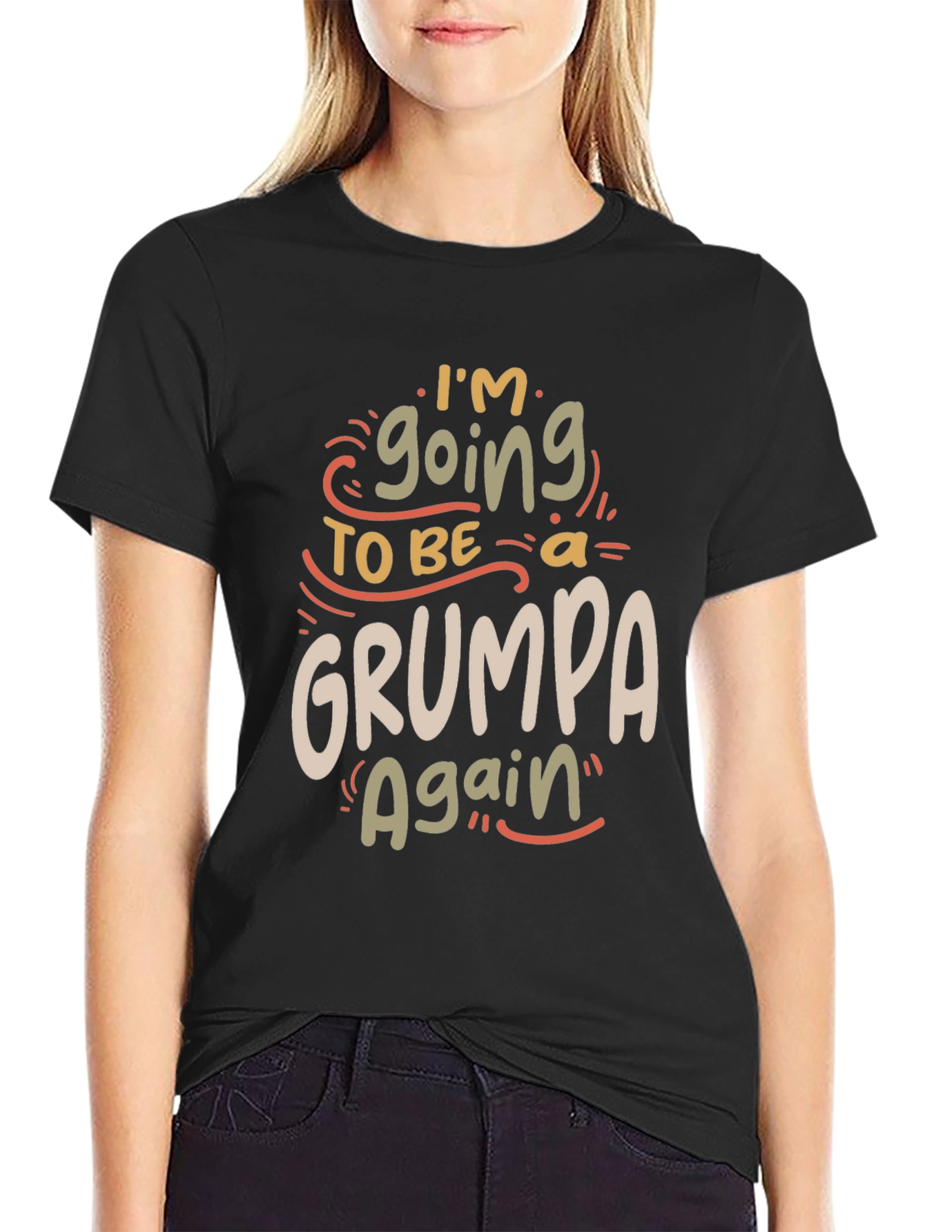 Grumpa Again Funny Graphic T-Shirt