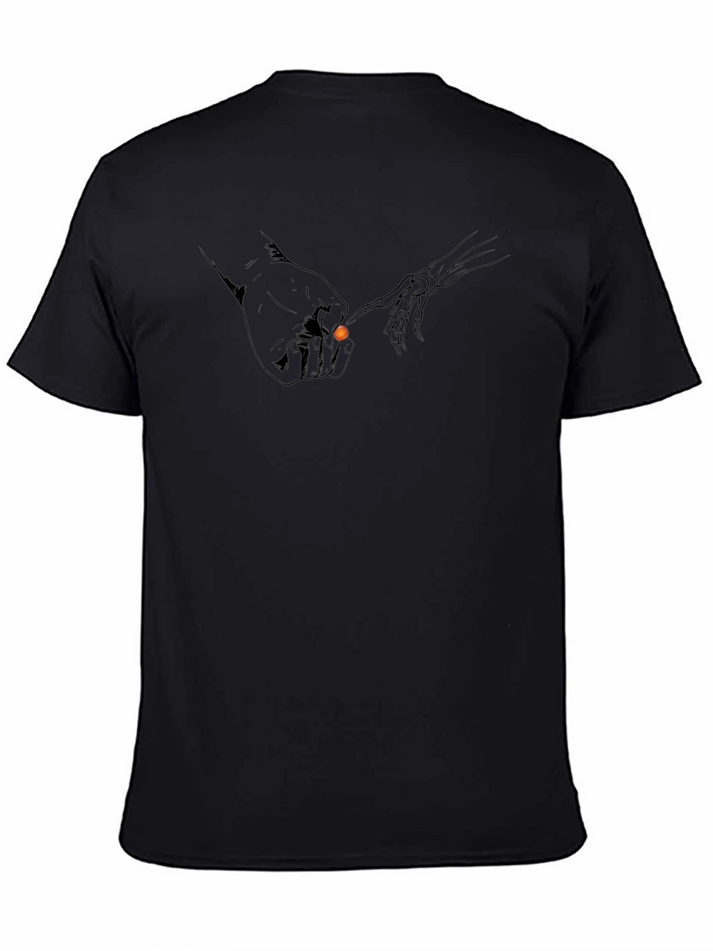 Creation of Adam Black Graphic Tee