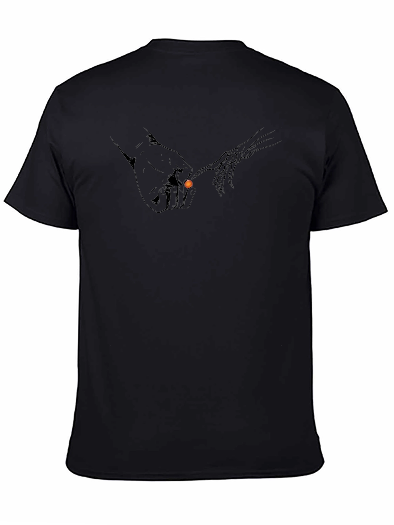 Creation of Adam Black Graphic Tee