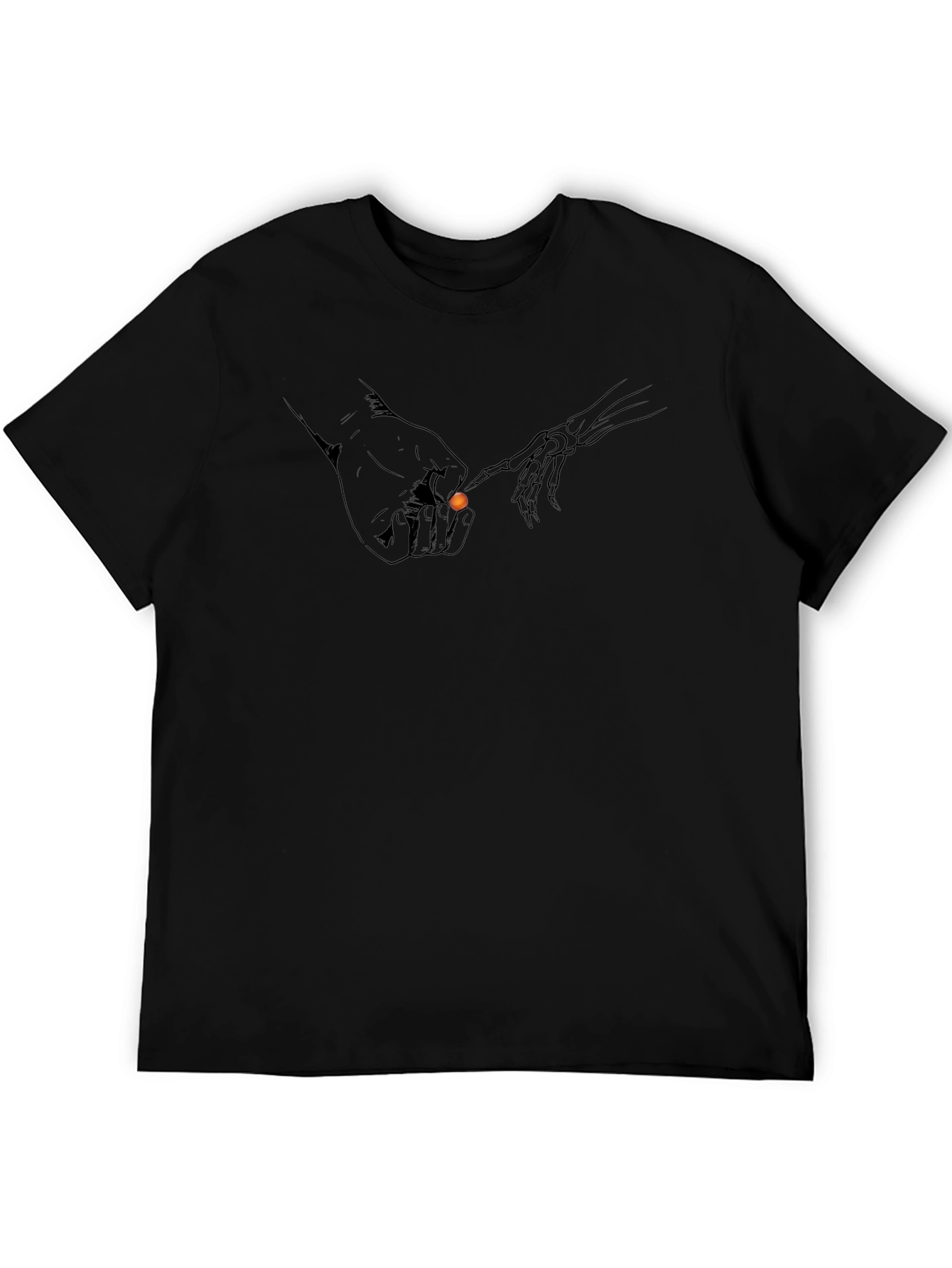 Creation of Adam Black Graphic Tee