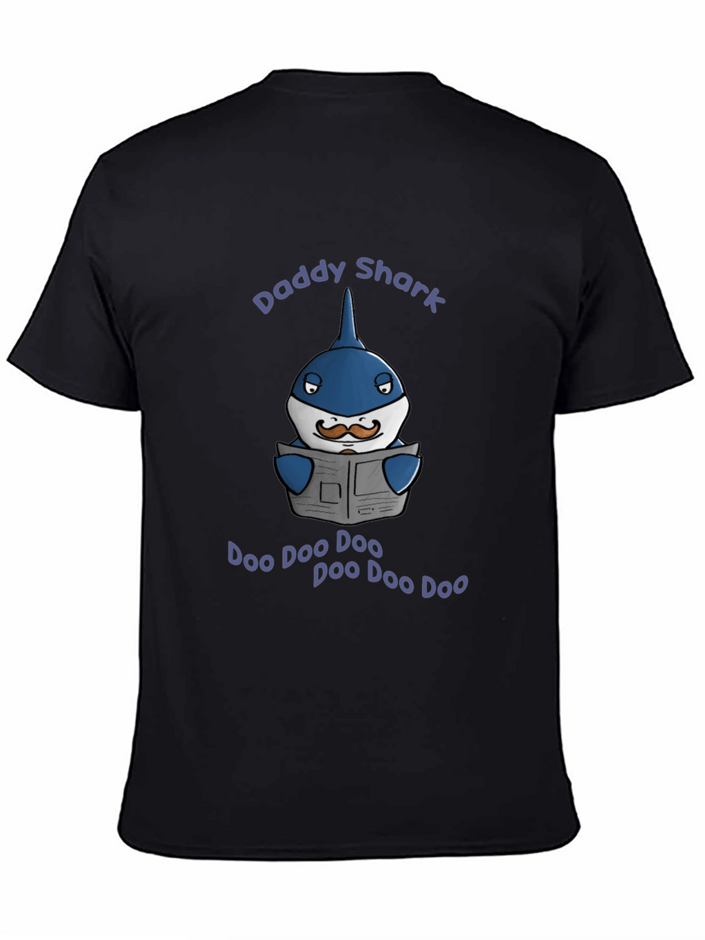 Daddy Shark Novelty Graphic Tee