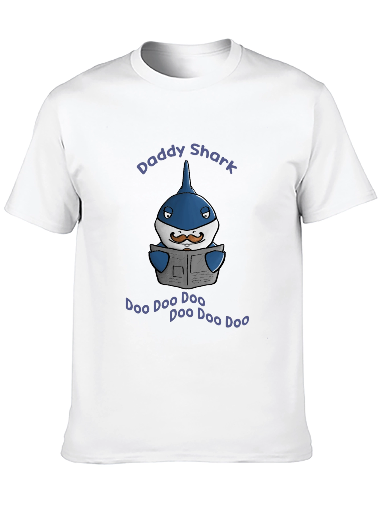 Daddy Shark Novelty Graphic Tee