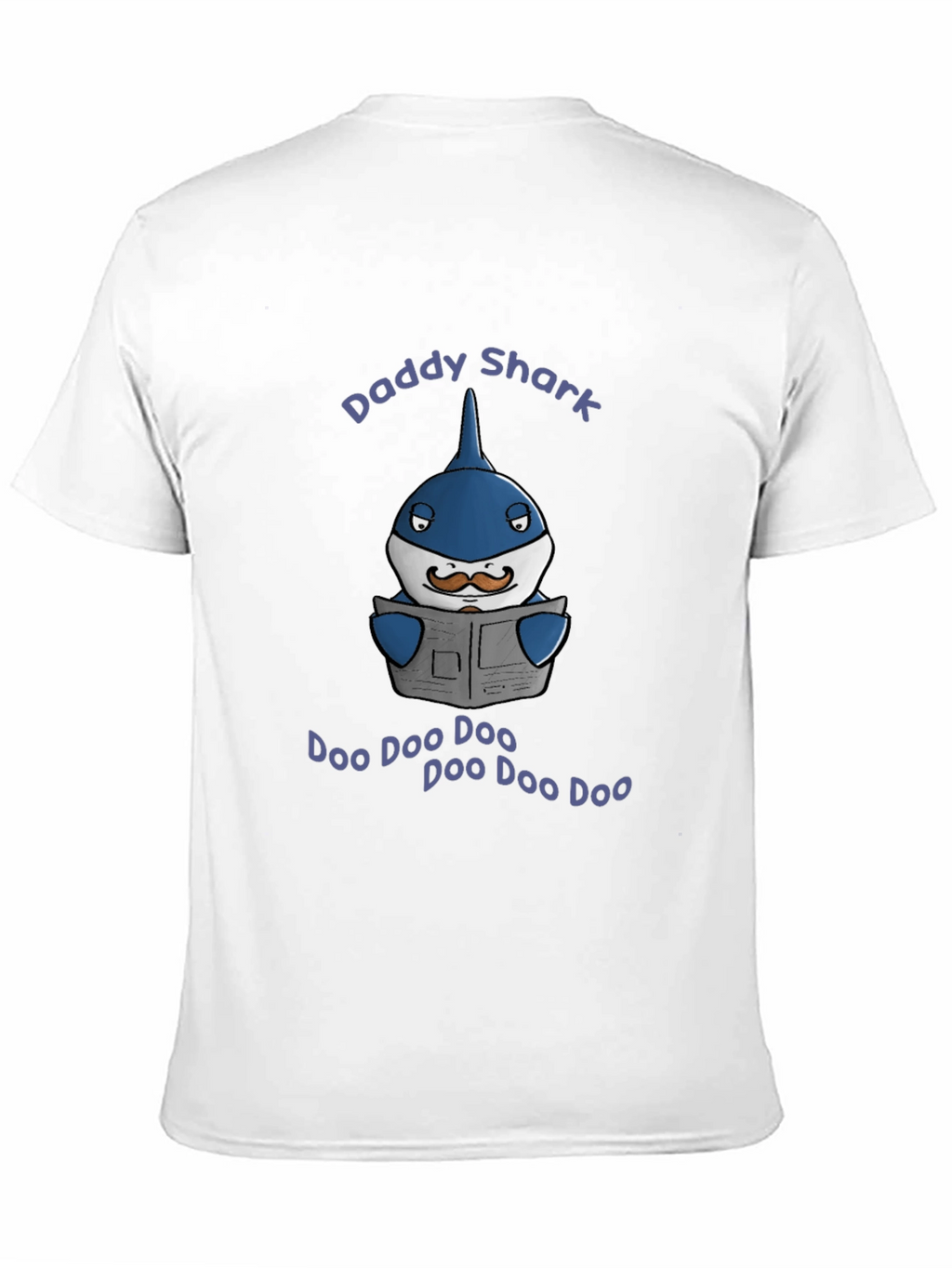 Daddy Shark Novelty Graphic Tee