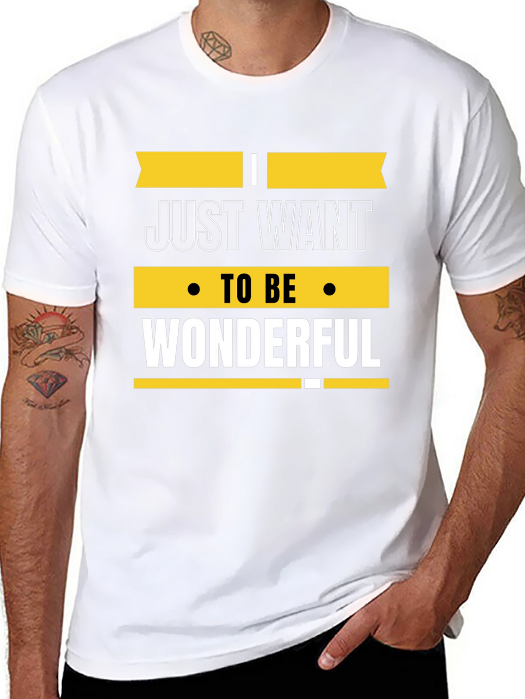 Just Want to be Wonderful Graphic Tee