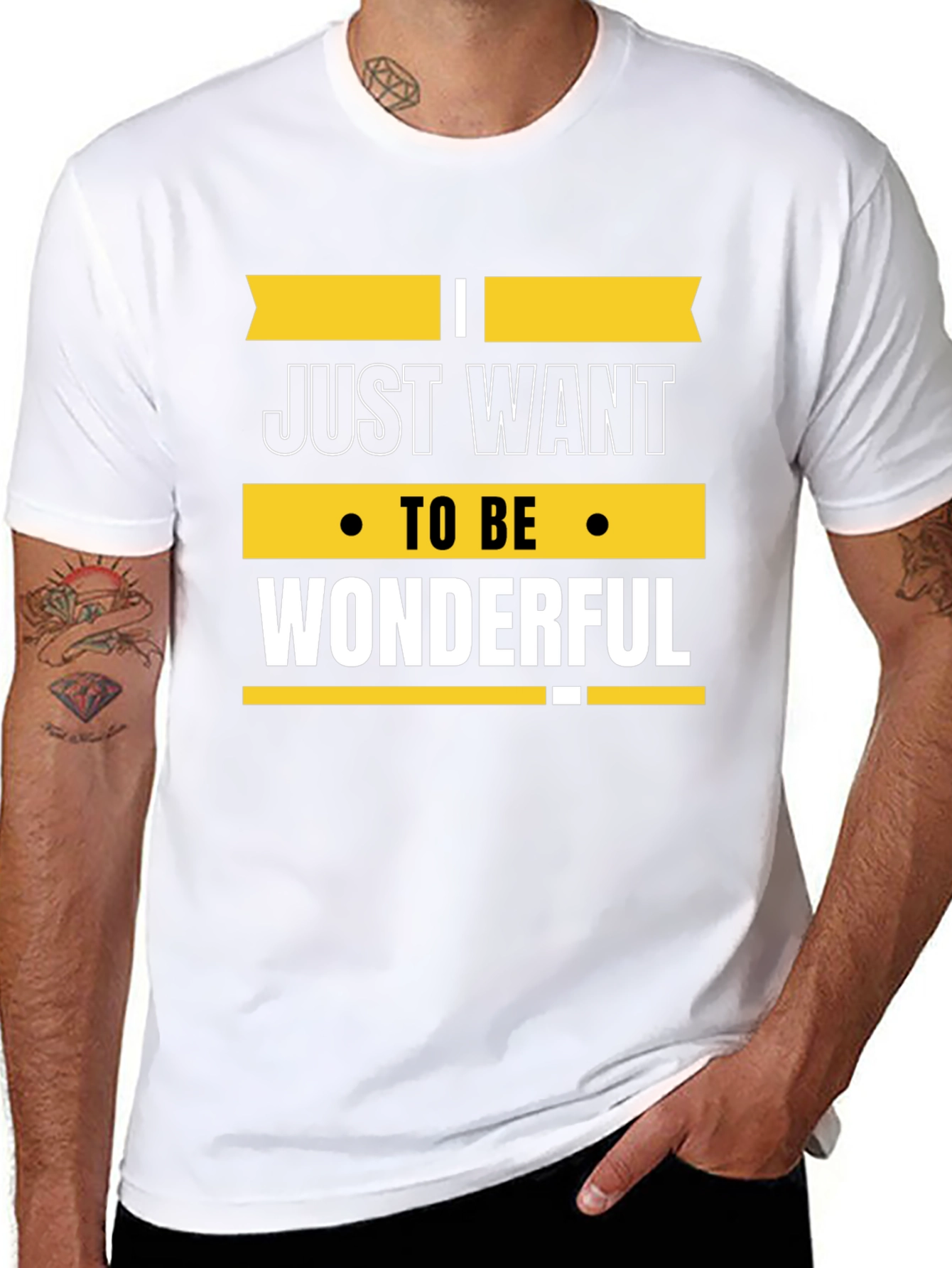 Just Want to be Wonderful Graphic Tee